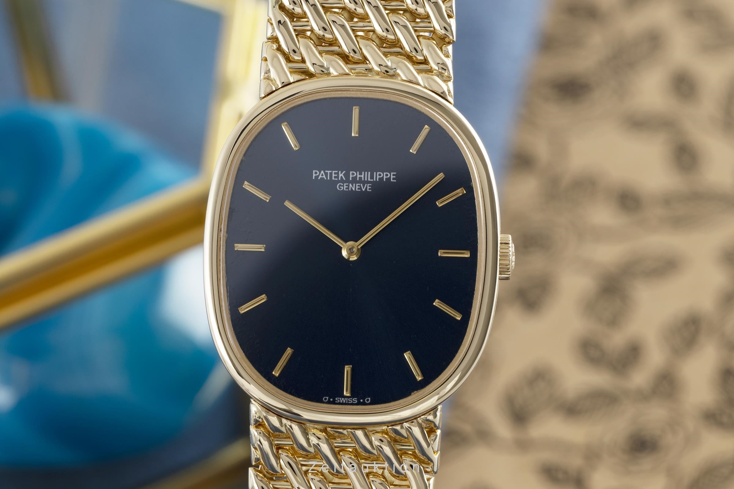 Patek Philippe Ellipse oro de 18 quilates cuerda manual reloj para caballeros 3848  [2108283]