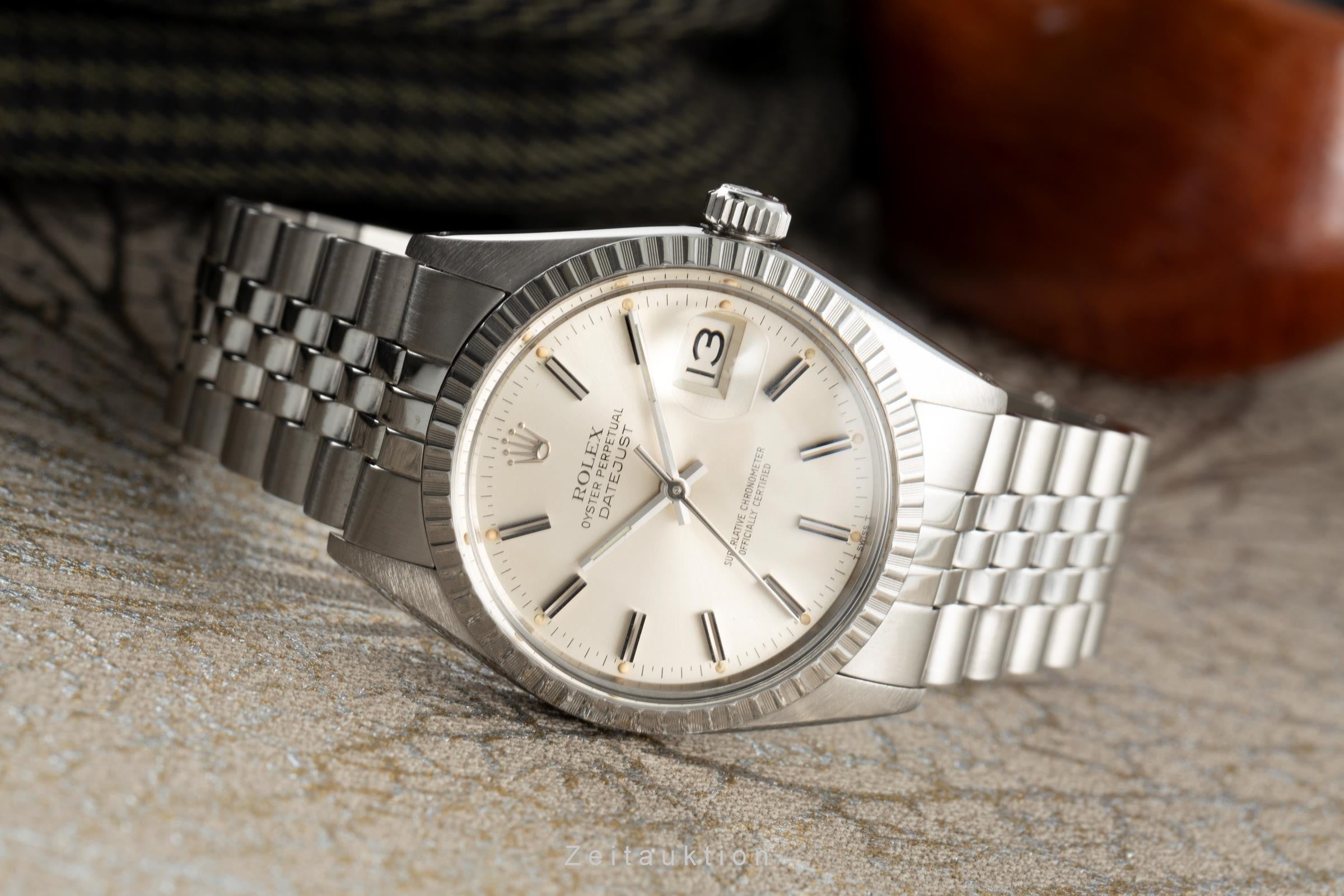 Rolex Datejust 36 Automatik Edelstahl Herrenuhr Oyster Perpetual Ref. 16030 [2108323]