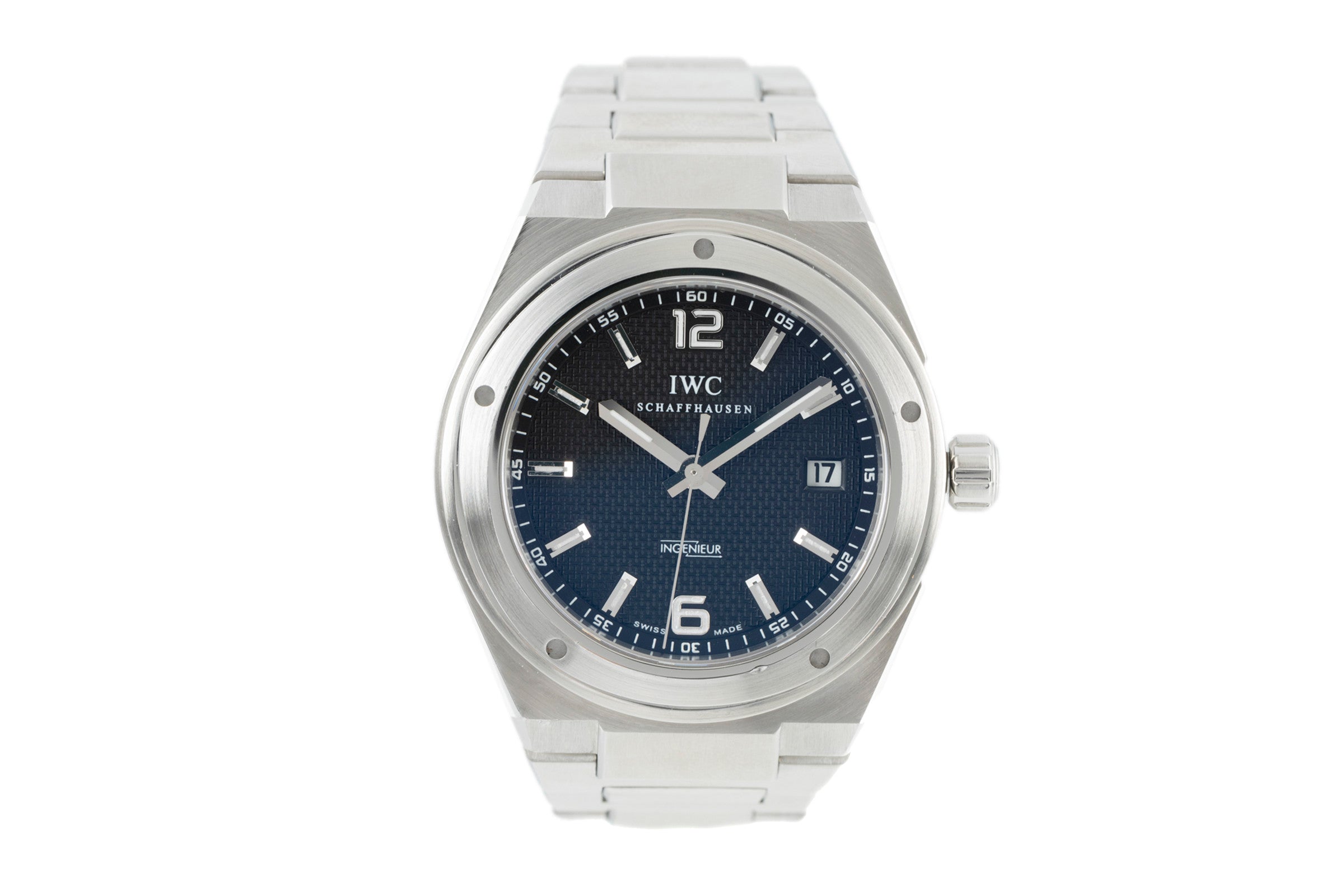 IWC Schaffhausen Ingenieur Automatik Datum Edelstahl Herrenuhr Ref. 322701 [2108331]