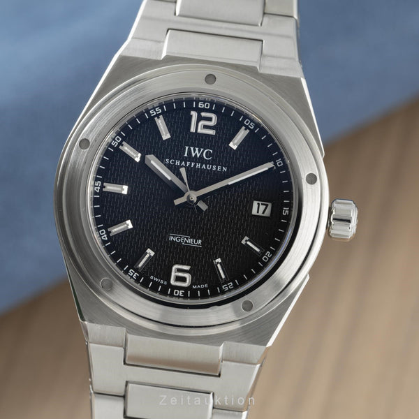 IWC Schaffhausen Ingenieur Automatik Datum Edelstahl Herrenuhr Ref. 322701 [2108331]