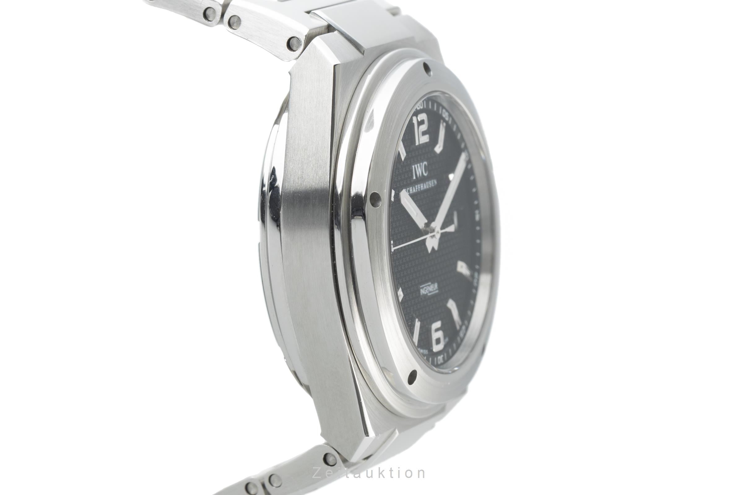 IWC Schaffhausen Ingenieur Automatik Datum Edelstahl Herrenuhr Ref. 322701 [2108331]