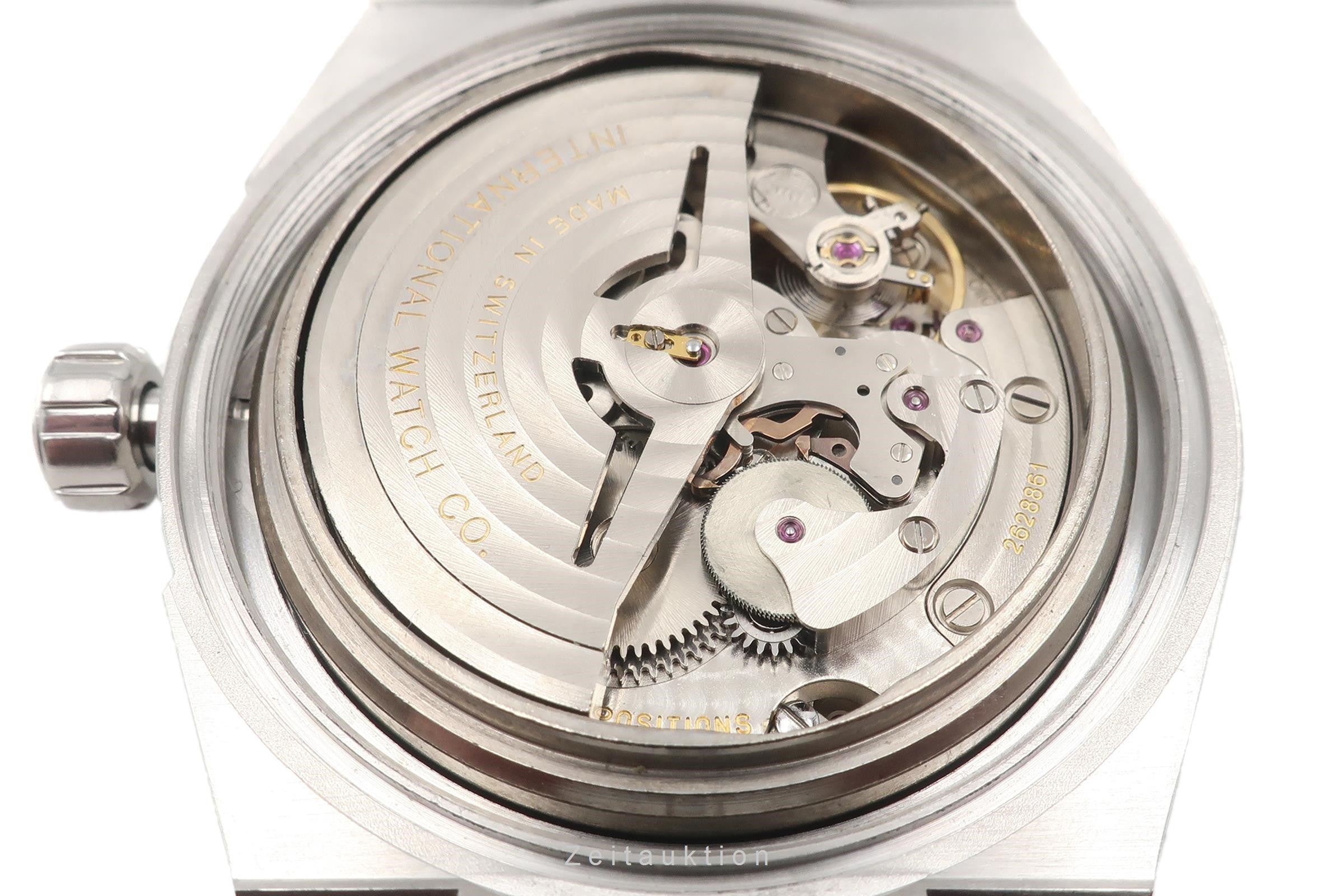 IWC Schaffhausen Ingenieur Automatik Datum Edelstahl Herrenuhr Ref. 322701 [2108331]