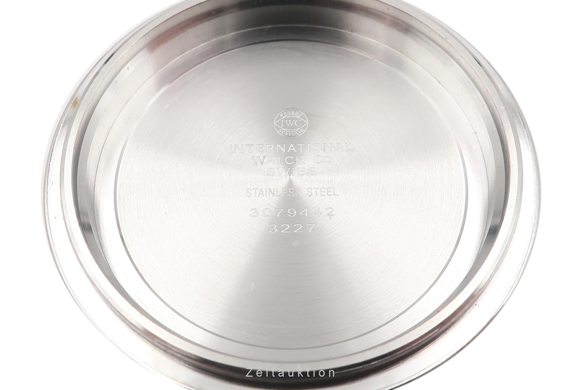 IWC Schaffhausen Ingenieur Automatik Datum Edelstahl Herrenuhr Ref. 322701 [2108331]