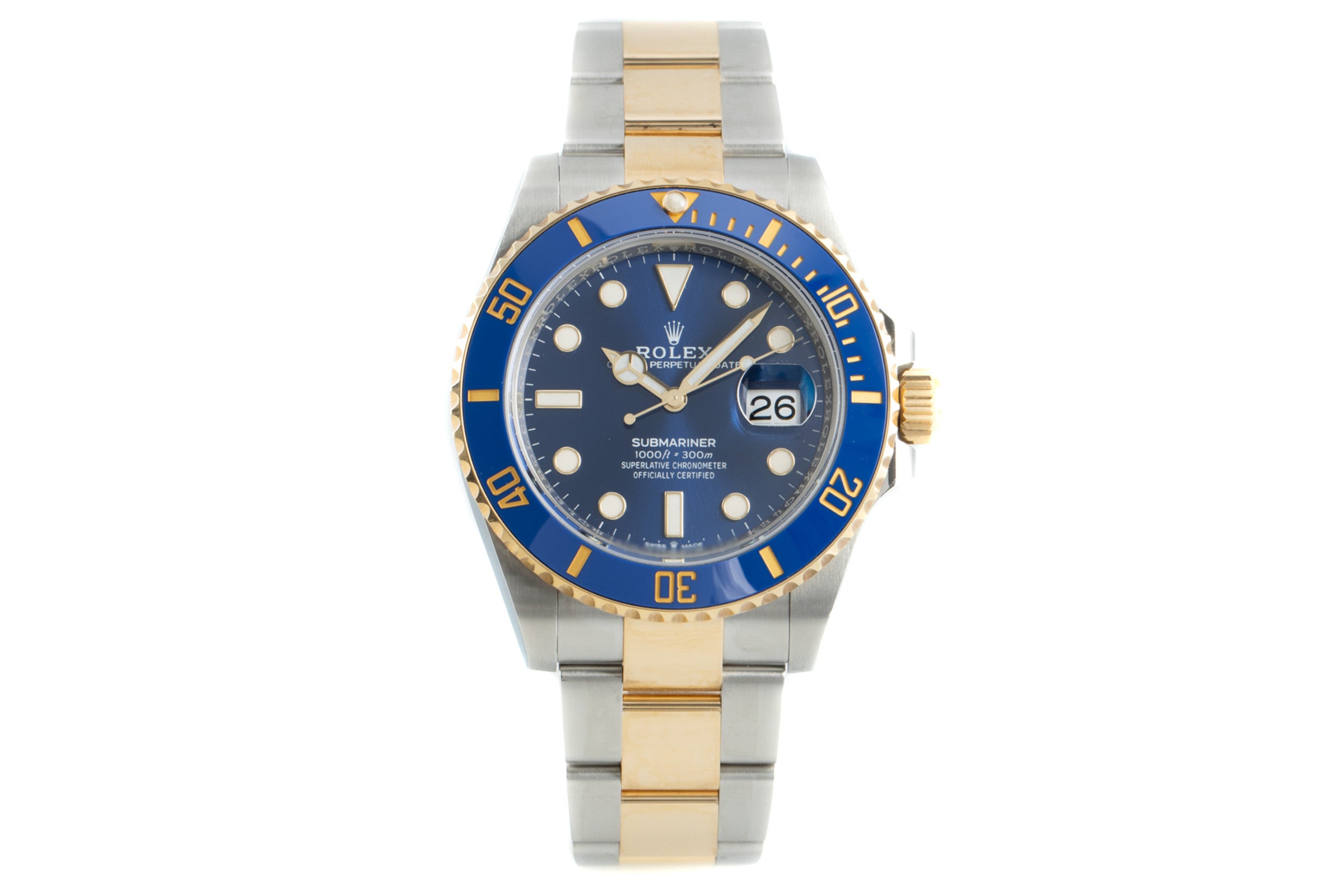 Rolex Submariner acciaio / oro automatismo orologio da uomo 126613LB  [2108350]