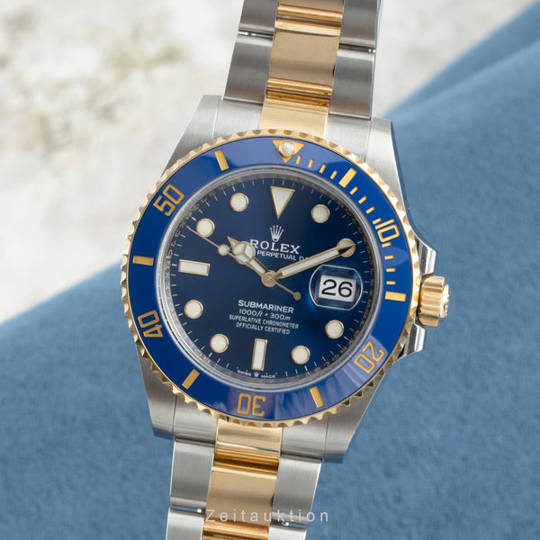 Rolex Submariner acciaio / oro automatismo orologio da uomo 126613LB  [2108350]