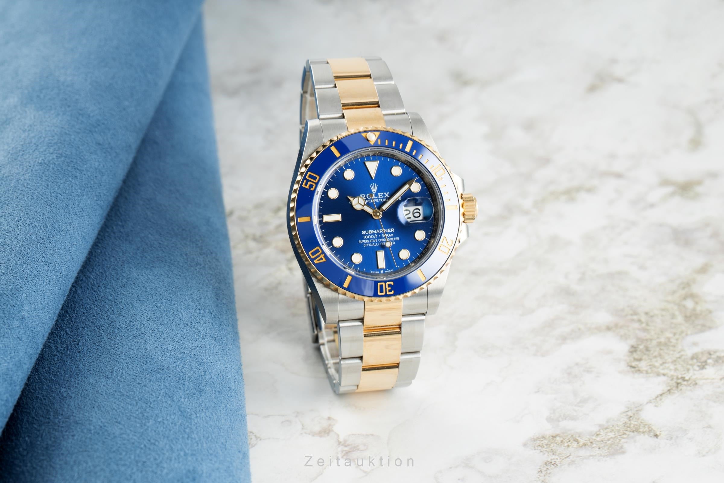 Rolex Submariner acciaio / oro automatismo orologio da uomo 126613LB  [2108350]