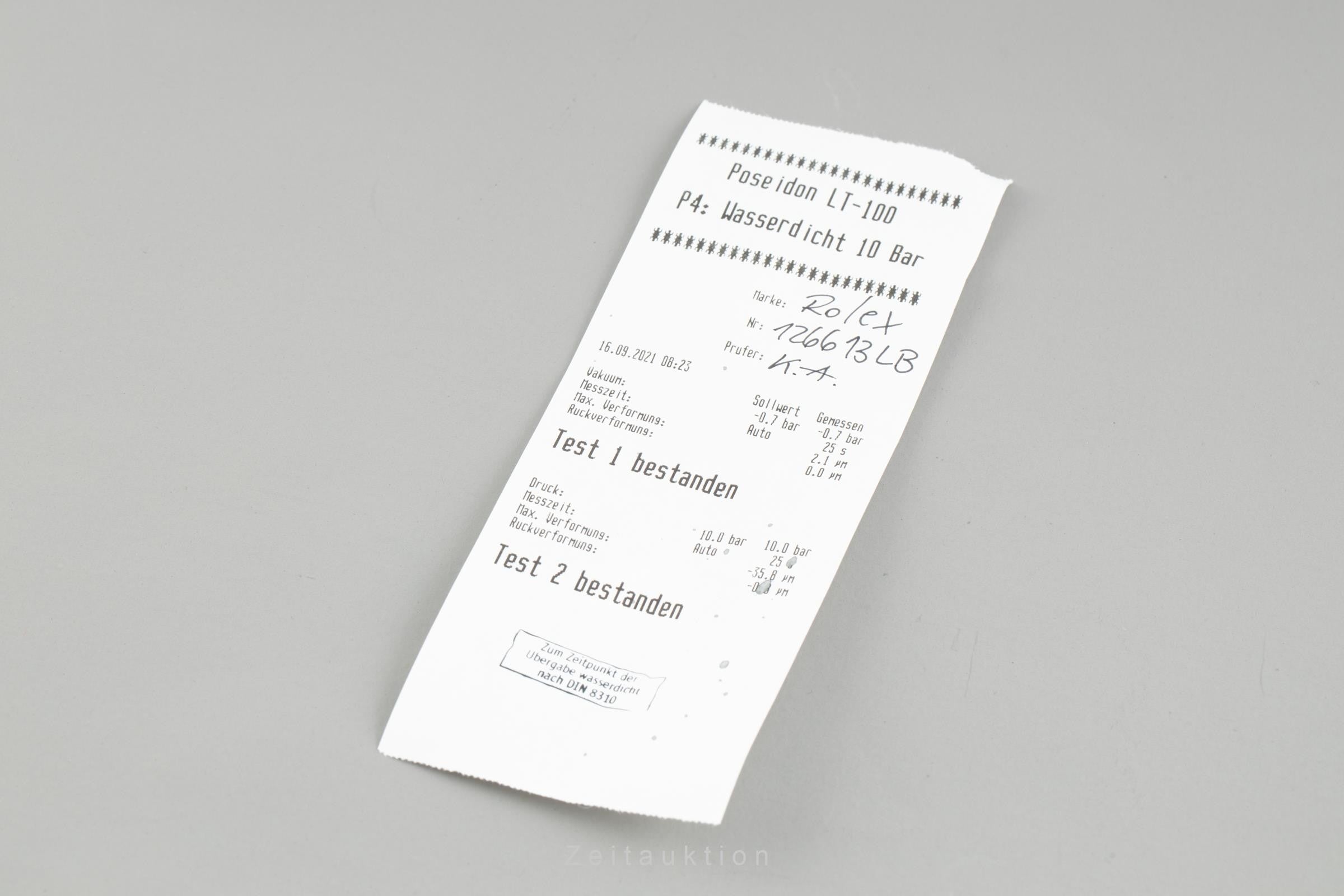 Rolex Submariner acciaio / oro automatismo orologio da uomo 126613LB  [2108350]