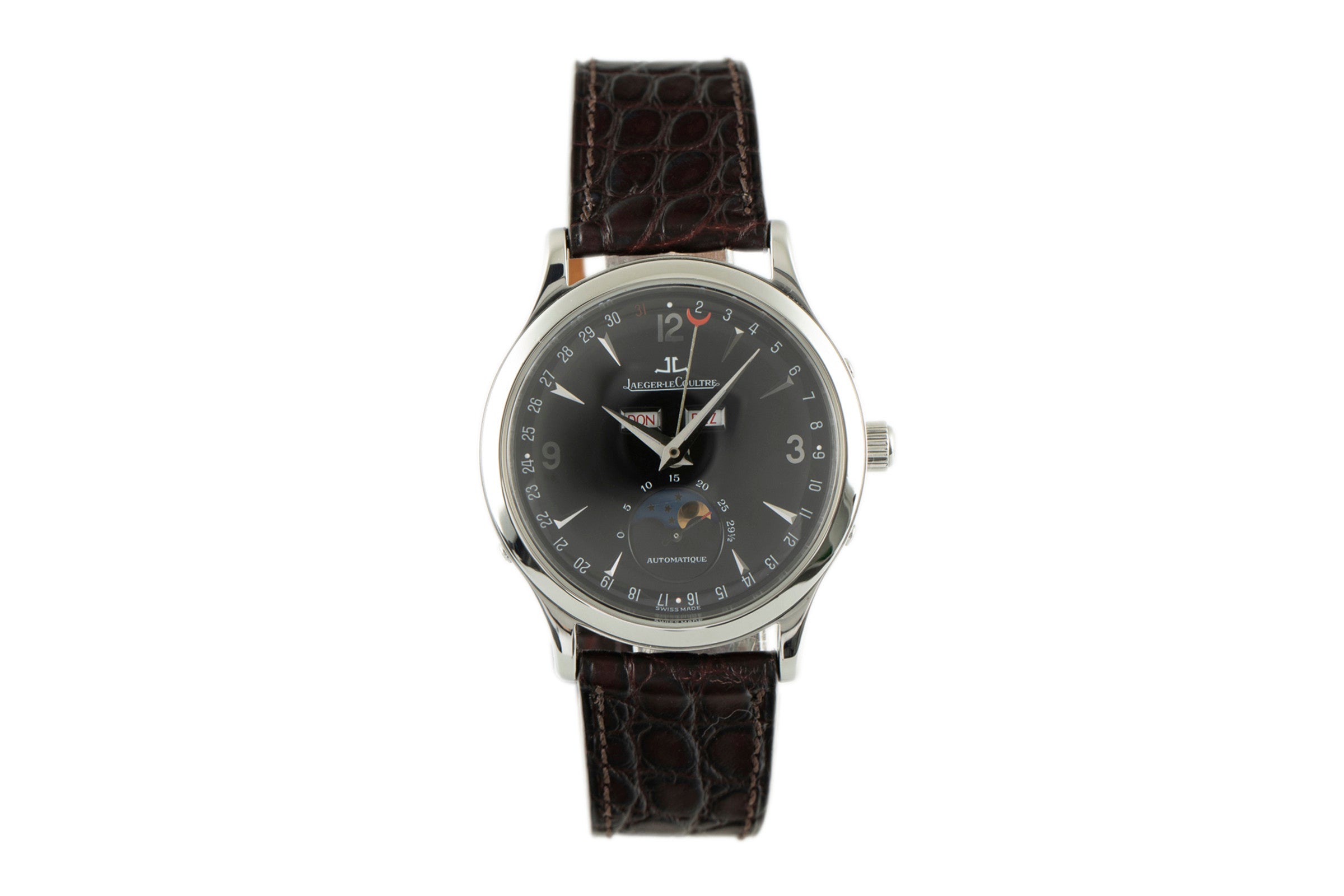 Jaeger LeCoultre Master Control acier automatique montre pour hommes 140.8.98.S LP: 11400EUR  [2108355]