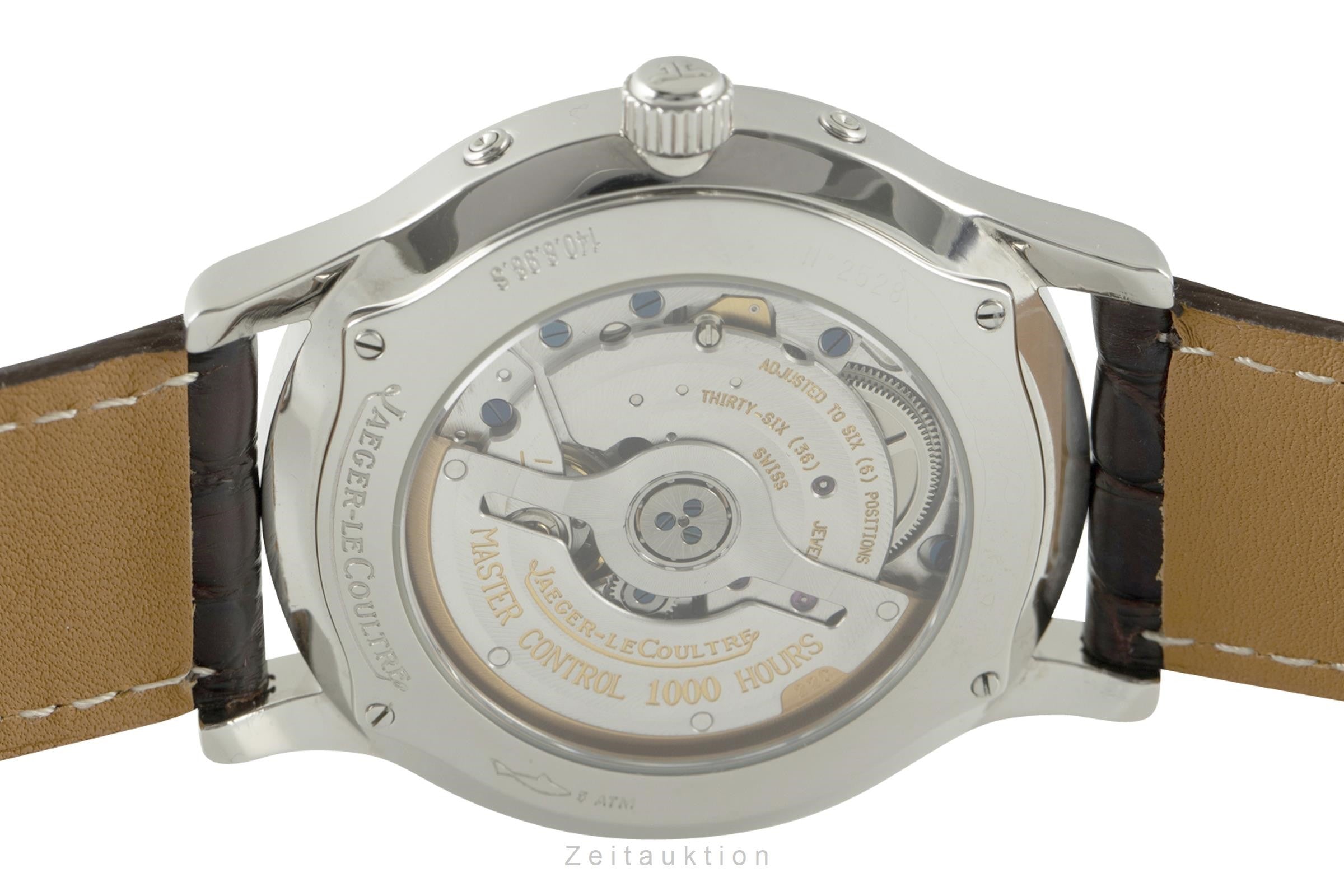 Jaeger LeCoultre Master Control acier automatique montre pour hommes 140.8.98.S LP: 11400EUR  [2108355]