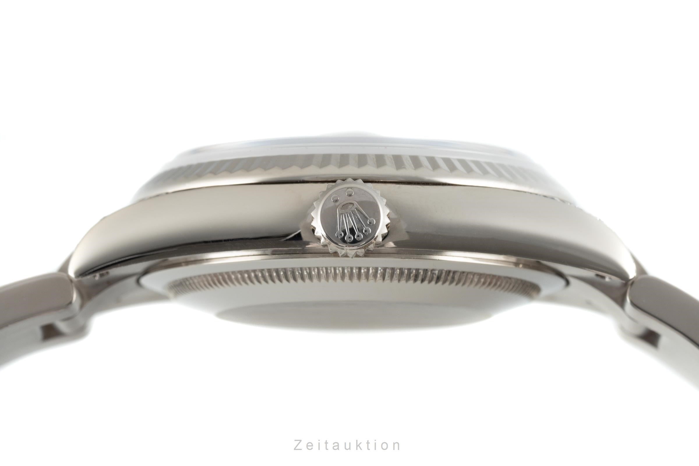 Rolex Day-Date 18K Weissgold Diamanten Automatik Oyster Perpetual Ref. 118339 [2108360]