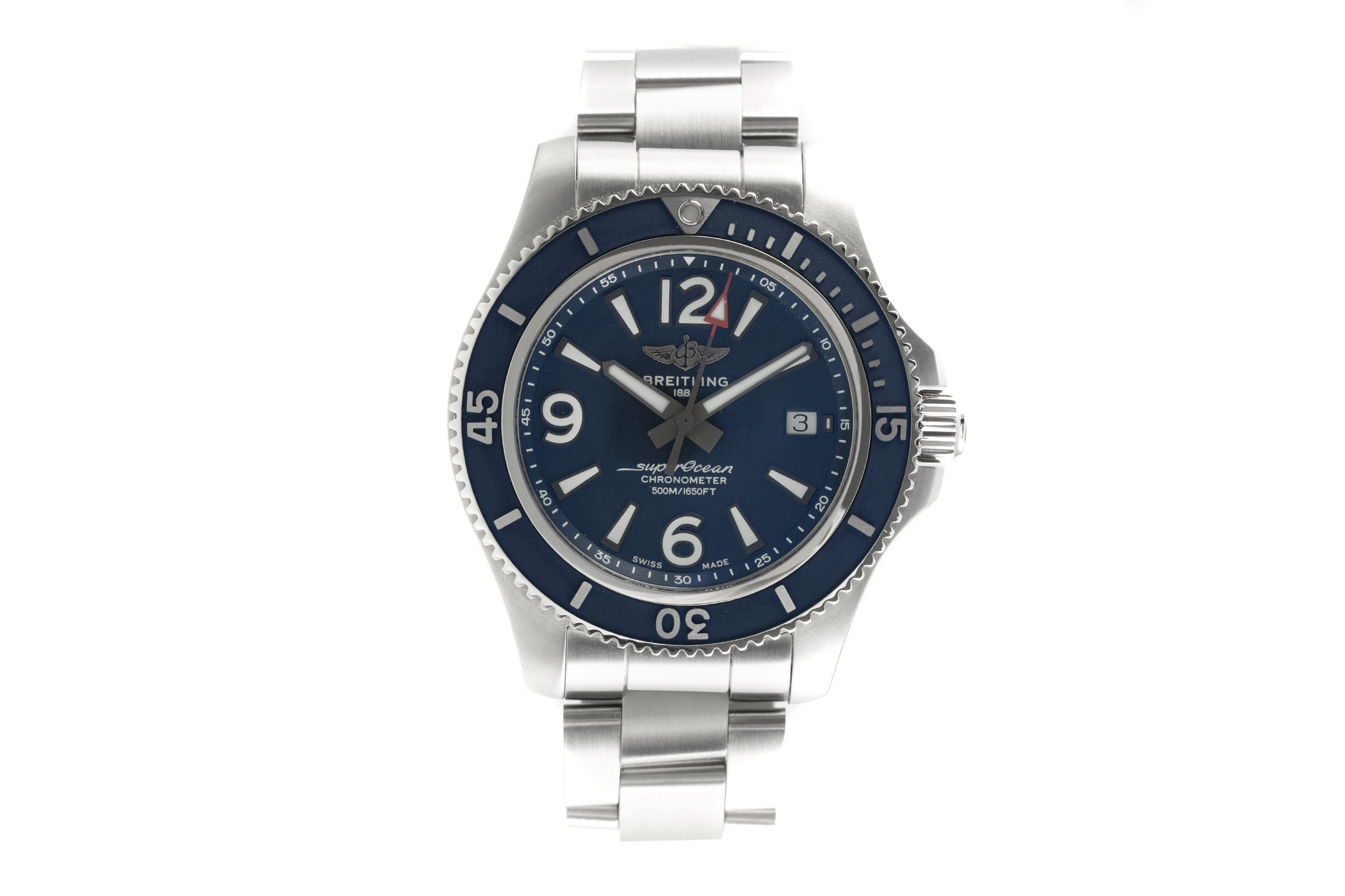 Breitling Superocean steel automatic men's watch A17366 LP: 3950EUR  [2108364]