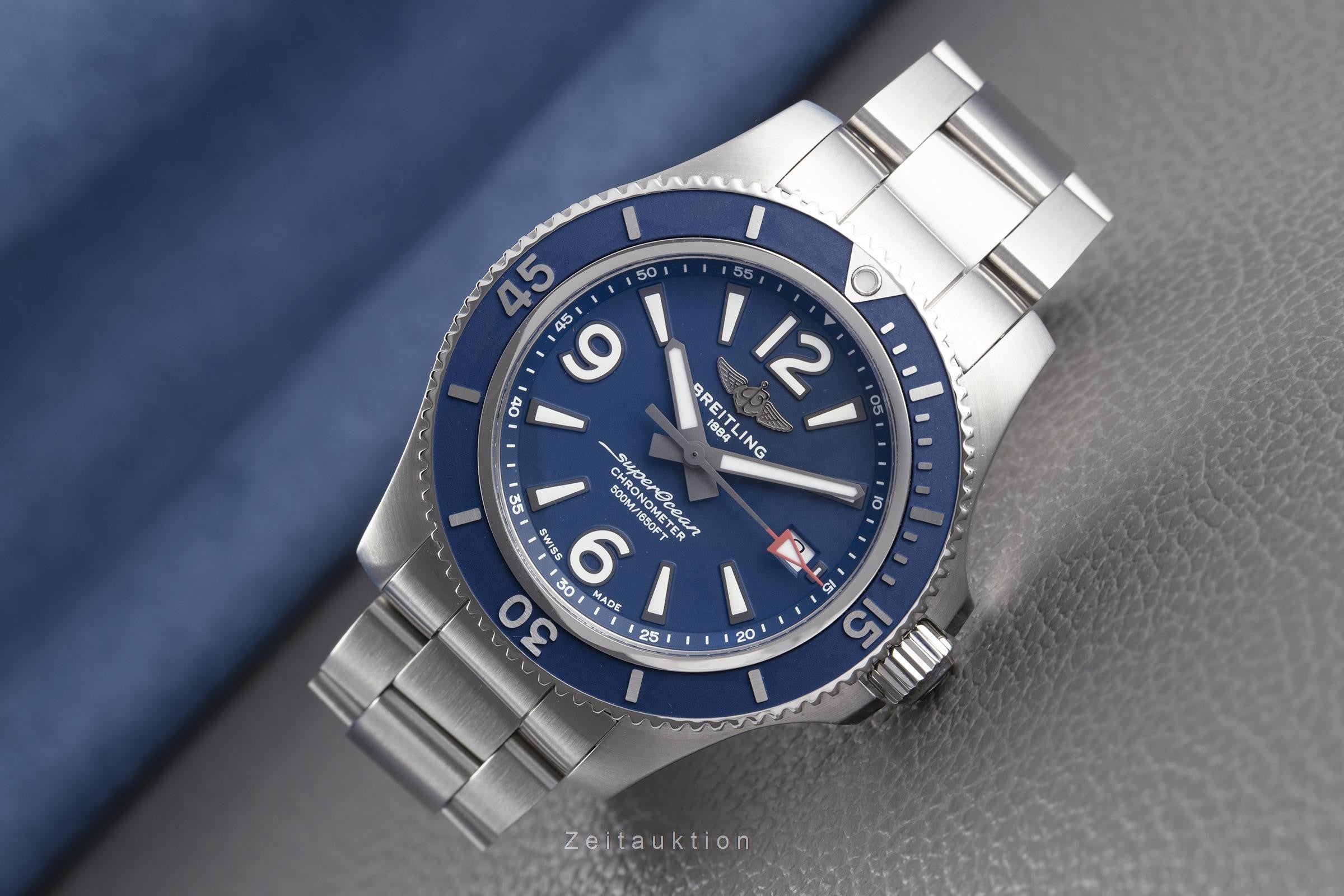 Breitling Superocean steel automatic men's watch A17366 LP: 3950EUR  [2108364]