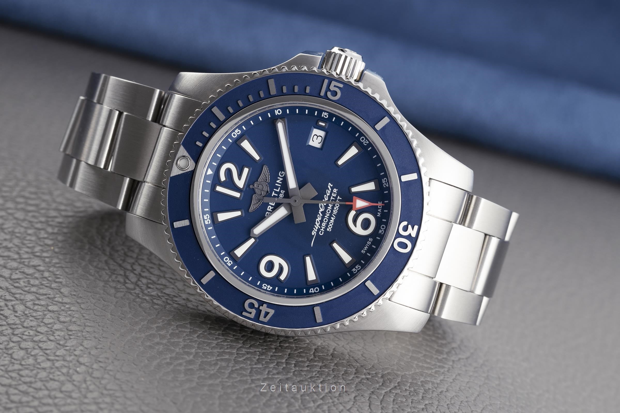 Breitling Superocean steel automatic men's watch A17366 LP: 3950EUR  [2108364]