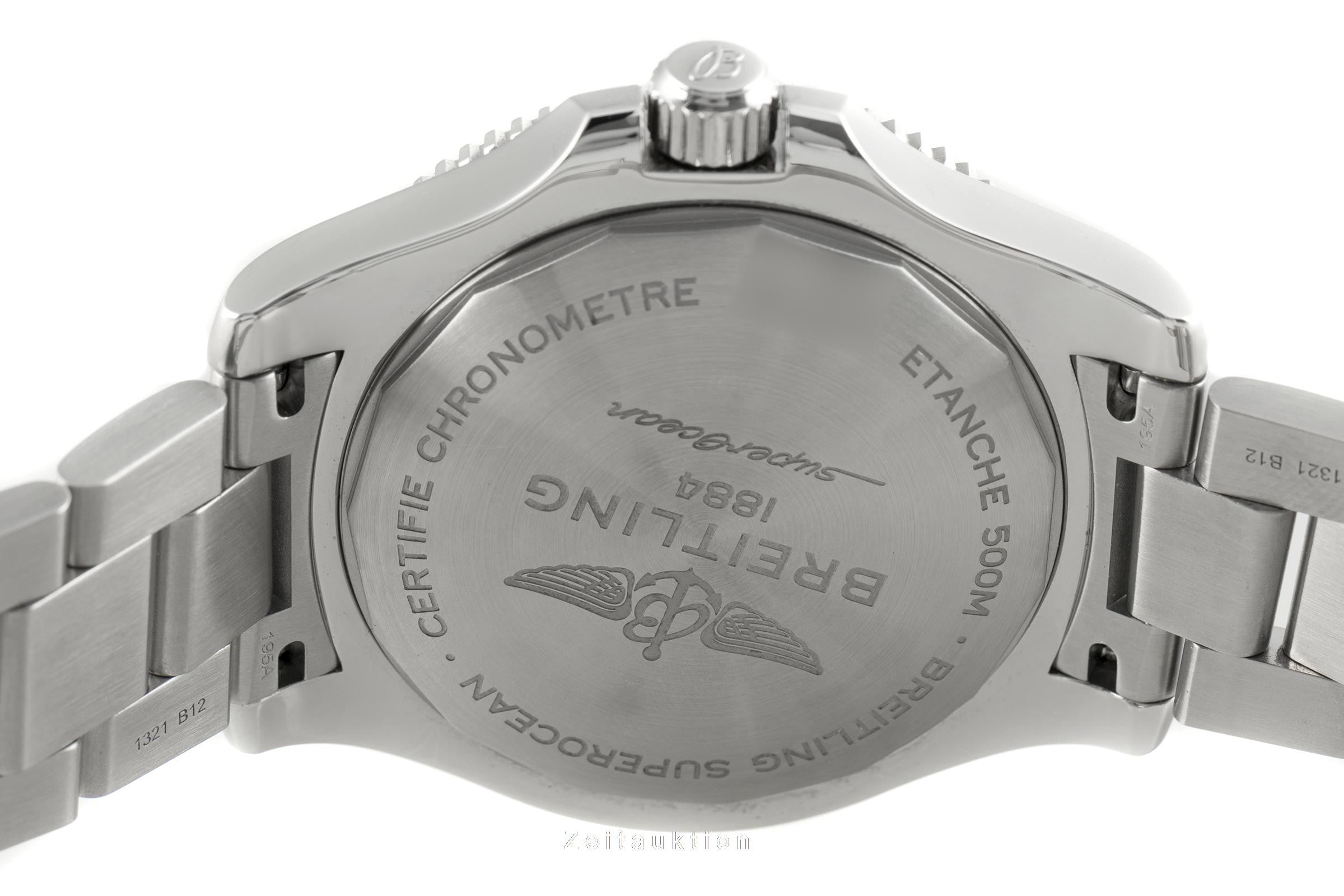 Breitling Superocean steel automatic men's watch A17366 LP: 3950EUR  [2108364]