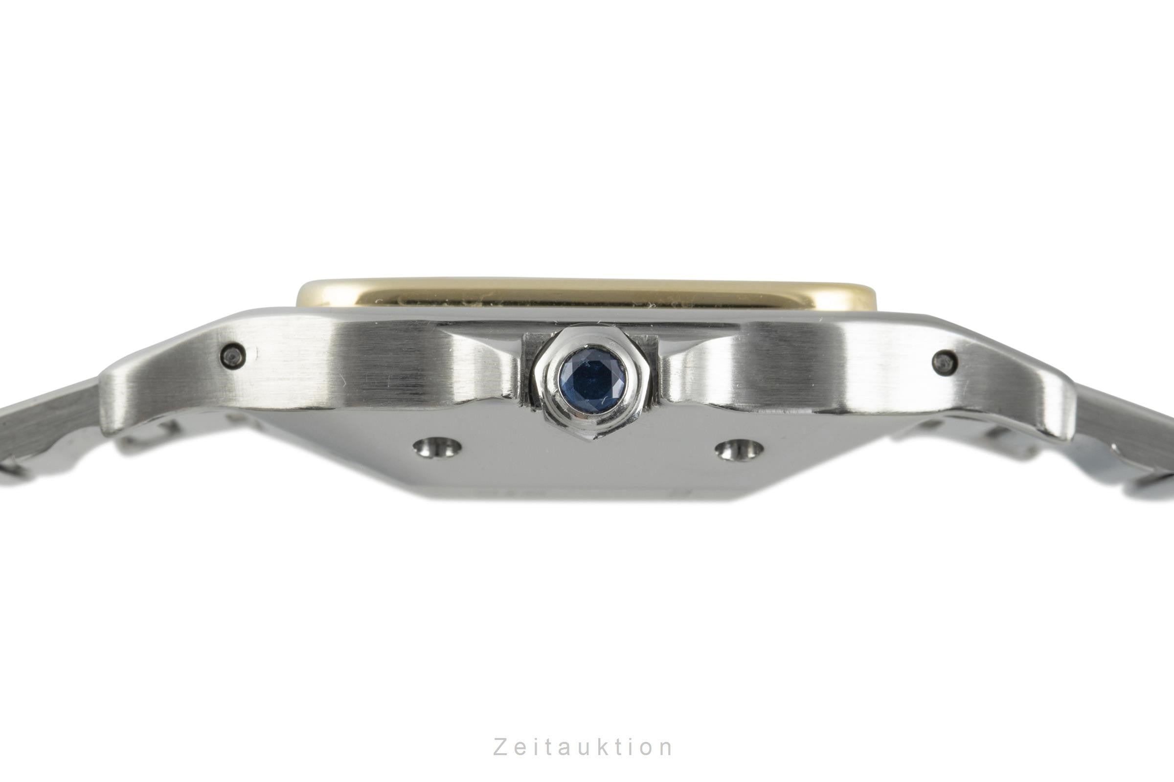 Cartier Santos steel / gold automatic men's watch 2961  [2108391]