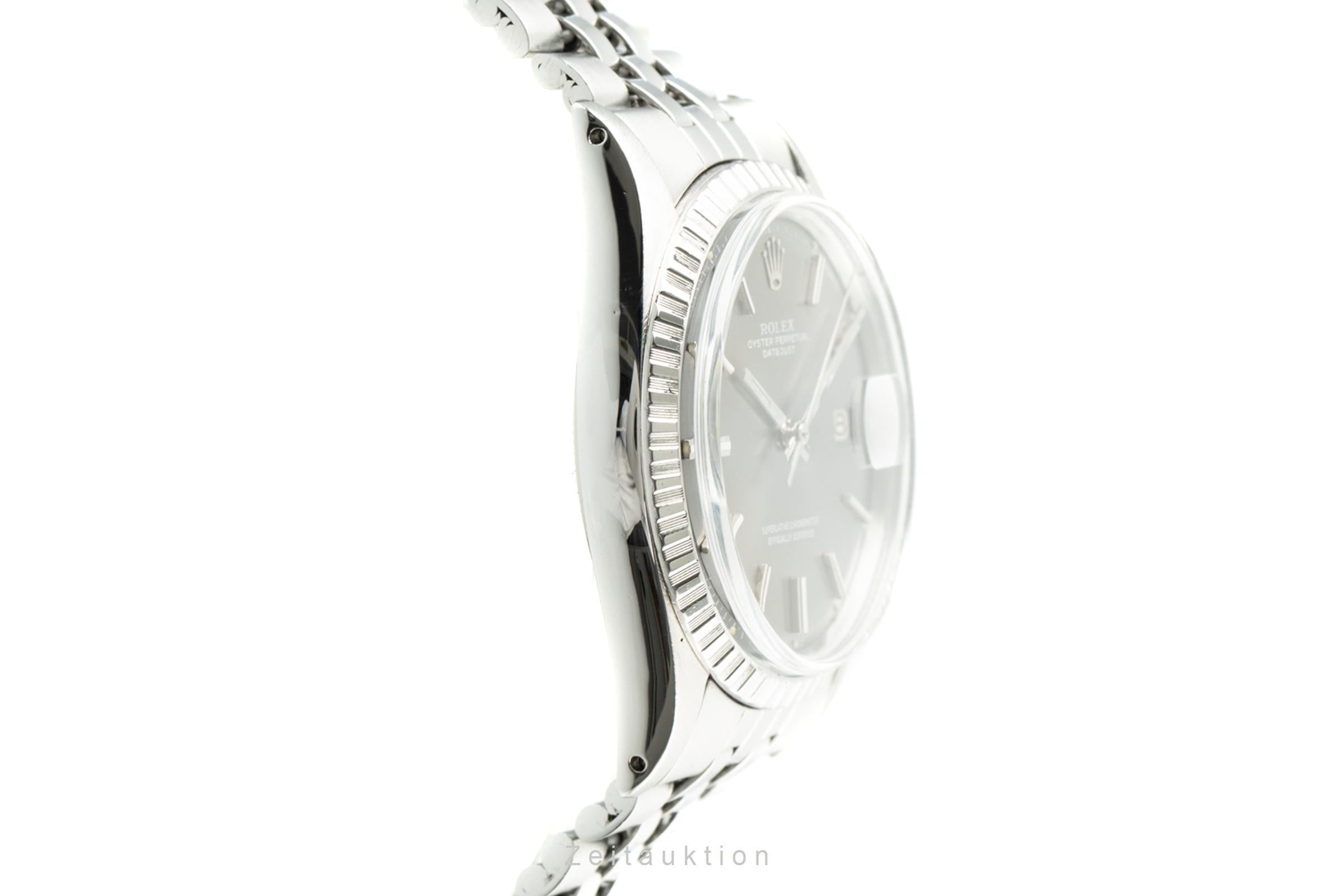 Rolex Datejust acciaio automatismo orologio da uomo 1603 Vintage  [2108392]