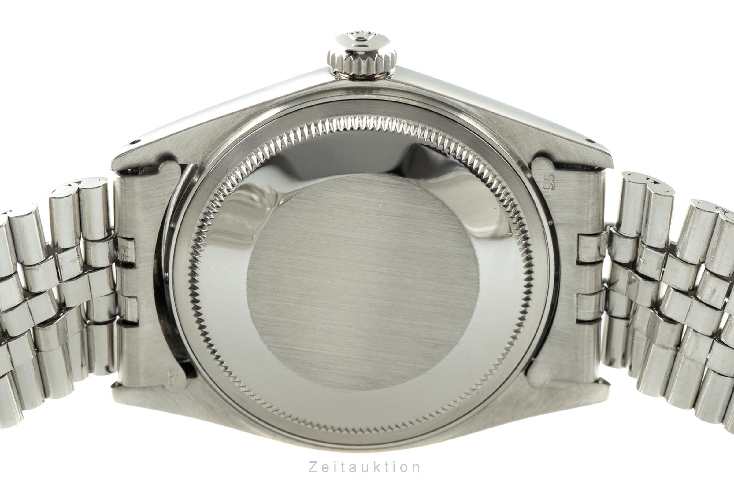 Rolex Datejust acciaio automatismo orologio da uomo 1603 Vintage  [2108392]