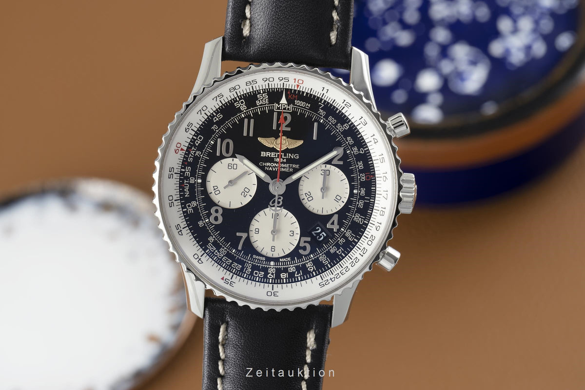 Breitling Navitimer chronograph steel automatic men's watch AB0120 LP: 8000EUR  [2108444]