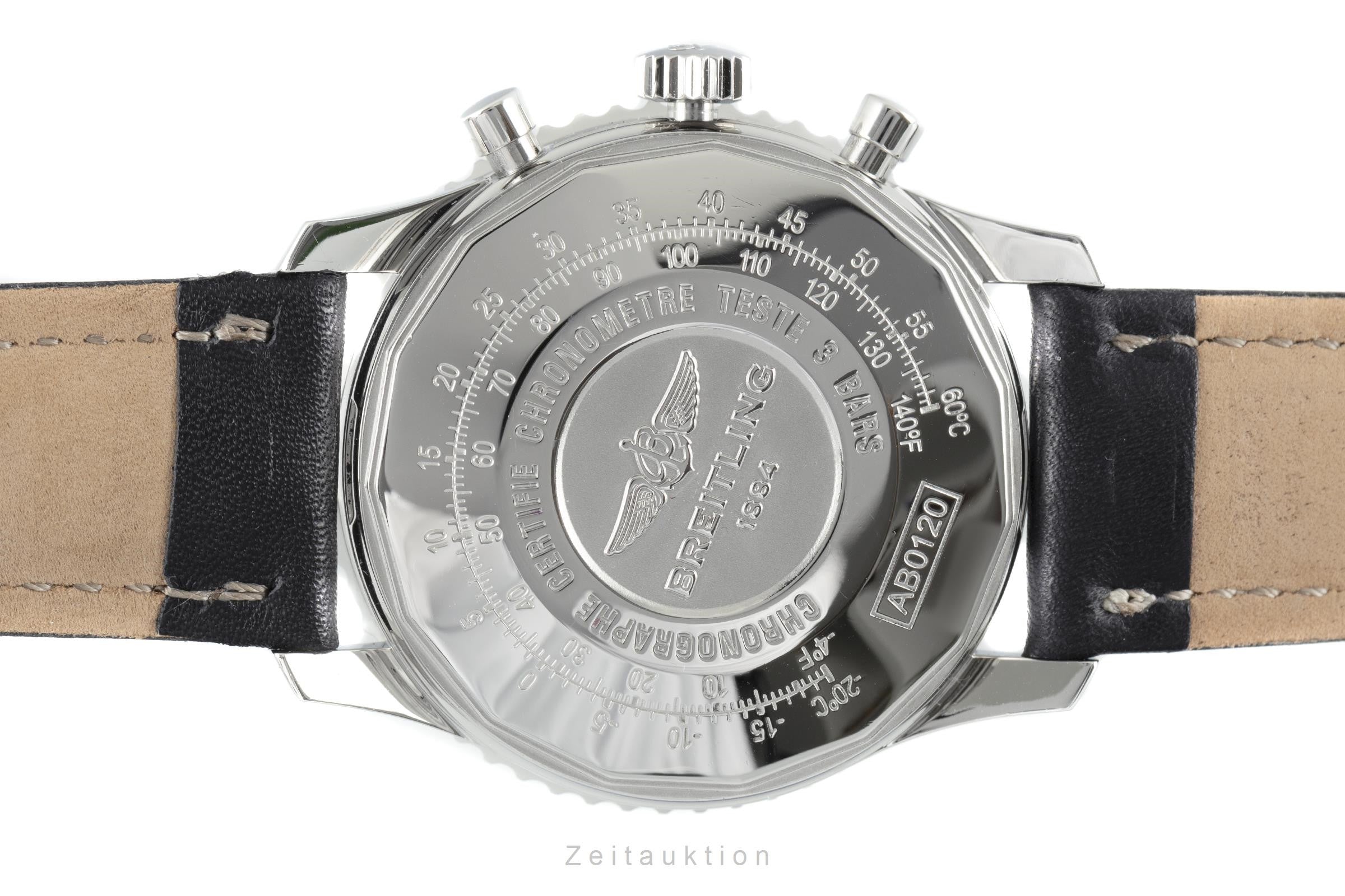 Breitling Navitimer cronografo acciaio automatismo orologio da uomo AB0120 LP: 8000EUR  [2108444]