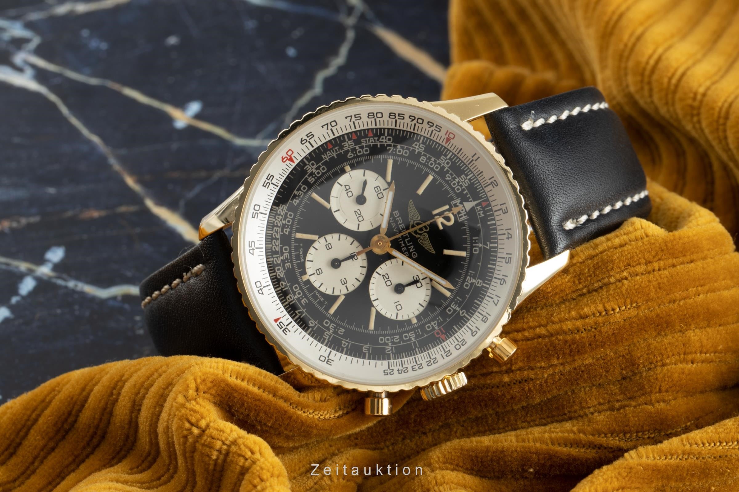 Breitling Navitimer cronógrafo oro de 18 quilates cuerda manual reloj para caballeros 81600  [2108450]