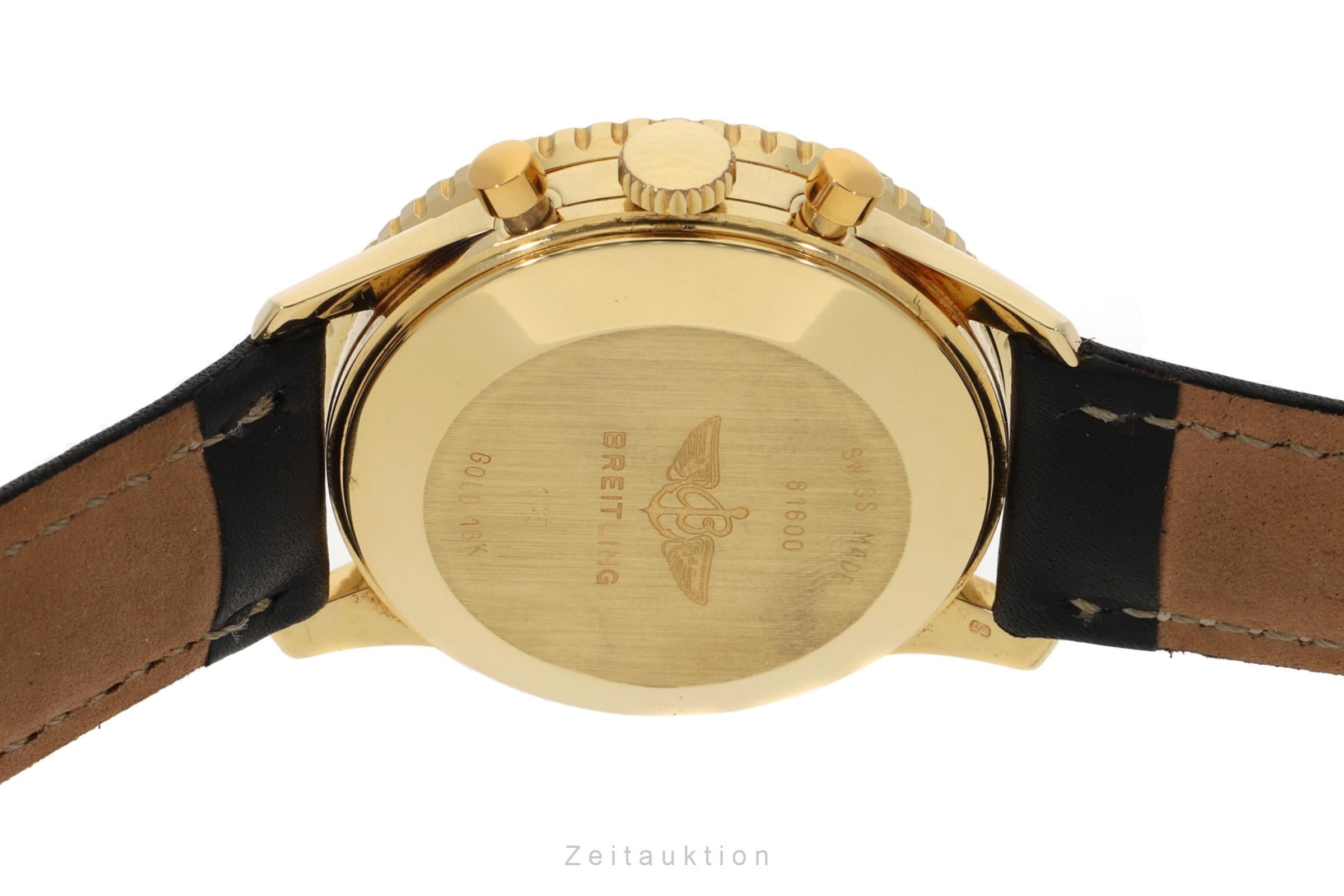 Breitling Navitimer cronógrafo oro de 18 quilates cuerda manual reloj para caballeros 81600  [2108450]