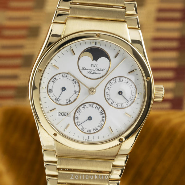 IWC Ingenieur oro 18 ct automatismo orologio da uomo 9240 LP: 49200EUR  [2108492]