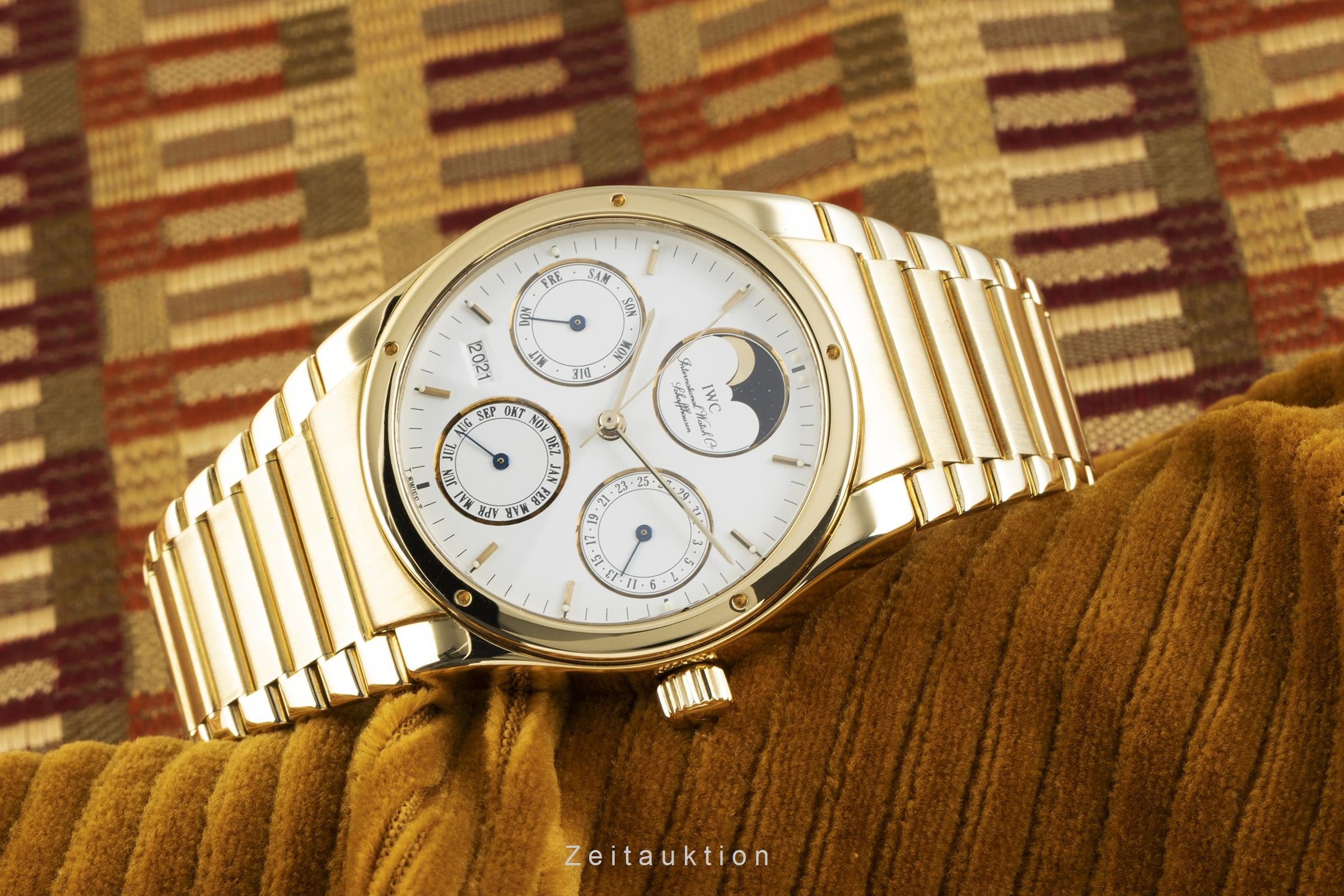 IWC Ingenieur oro 18 ct automatismo orologio da uomo 9240 LP: 49200EUR  [2108492]