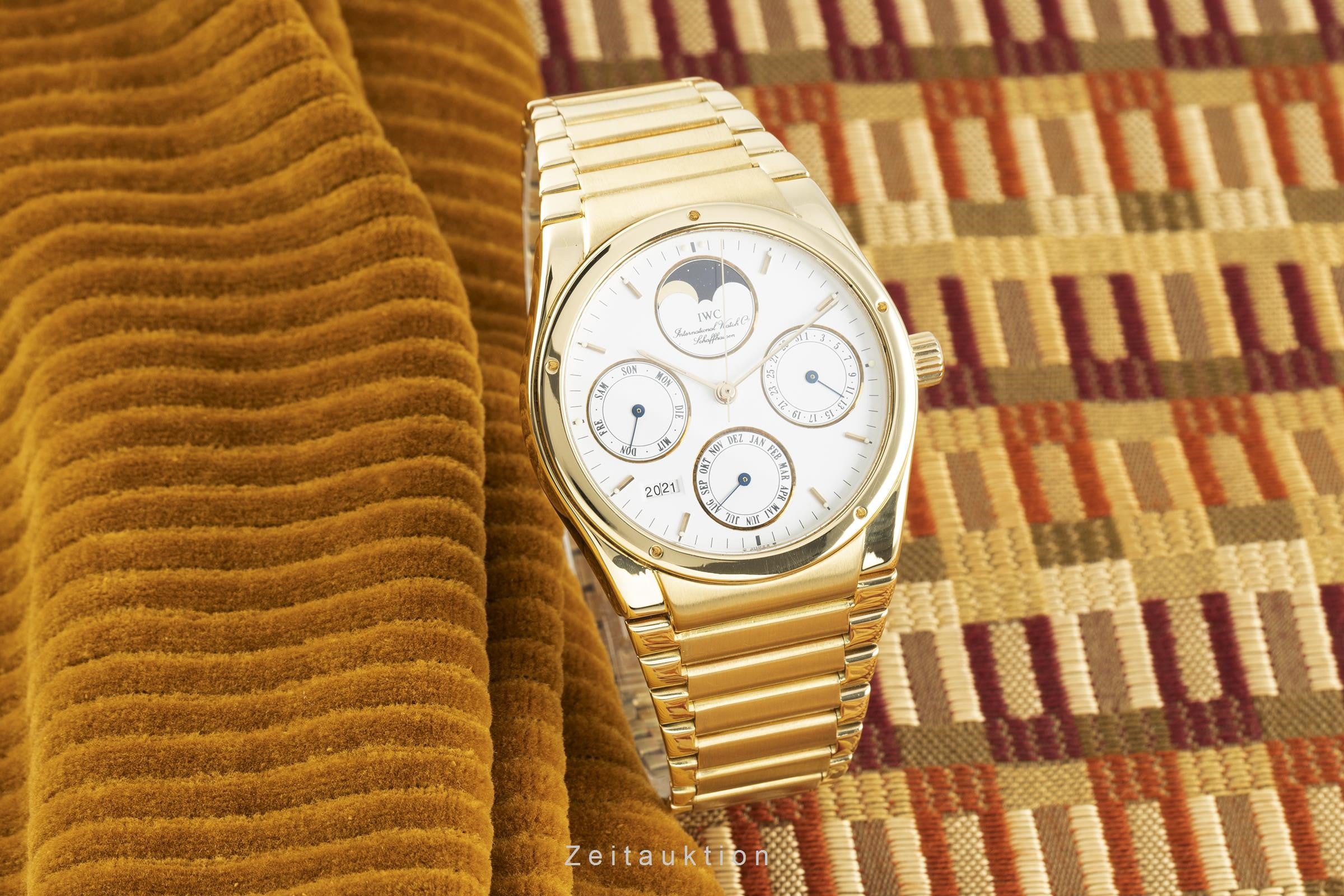 IWC Ingenieur oro 18 ct automatismo orologio da uomo 9240 LP: 49200EUR  [2108492]