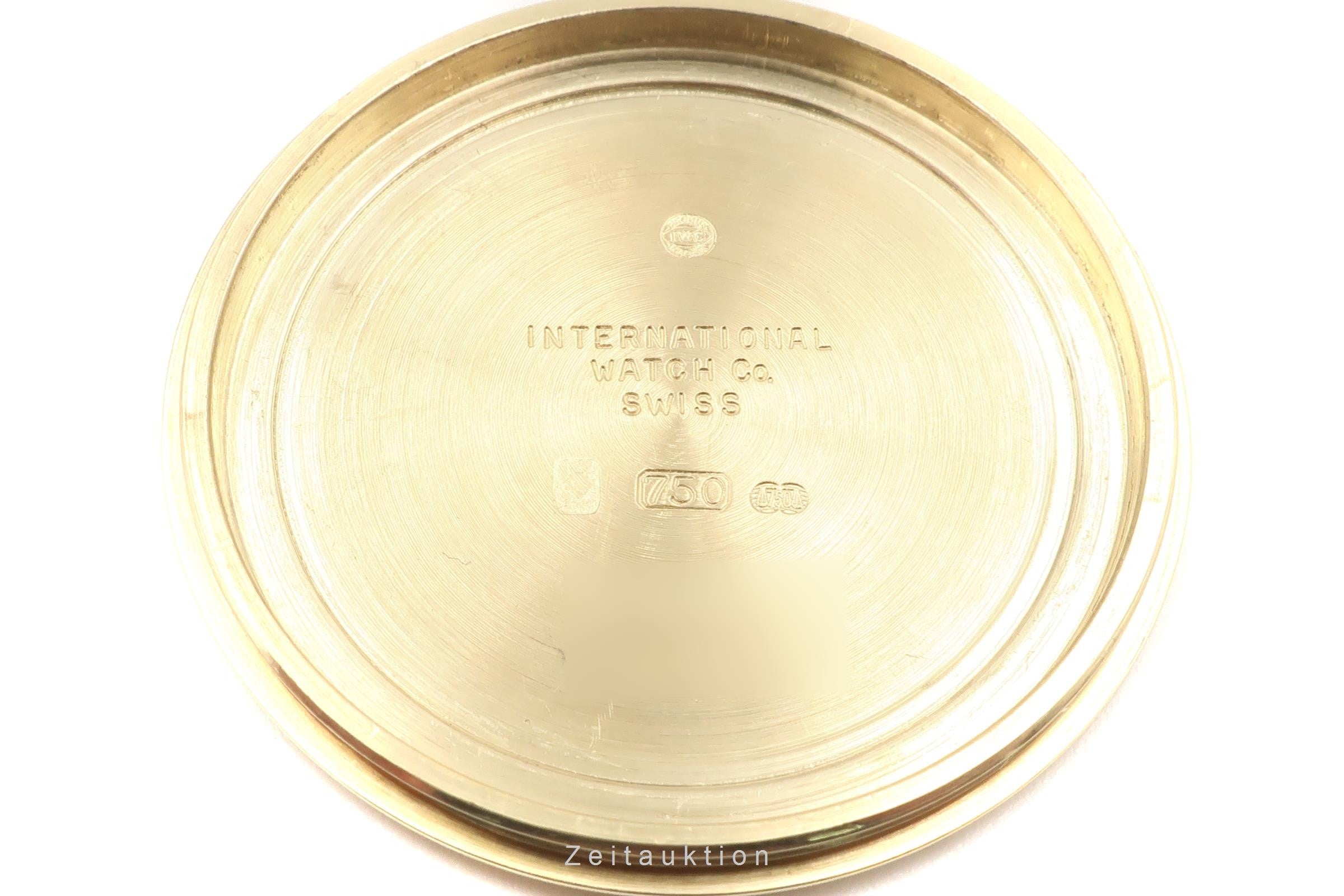 IWC Ingenieur oro 18 ct automatismo orologio da uomo 9240 LP: 49200EUR  [2108492]