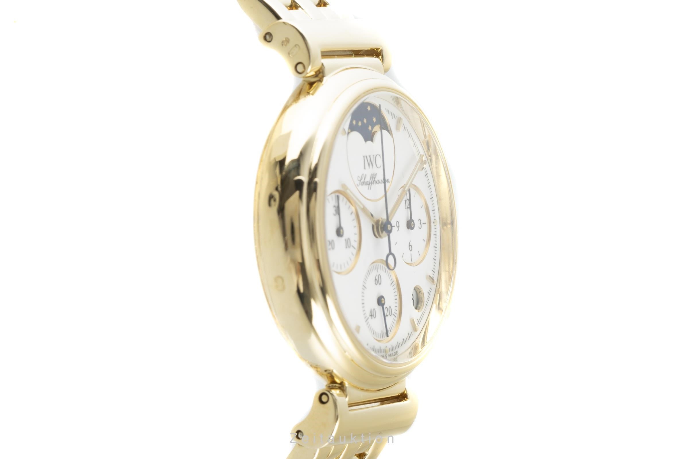 IWC Da Vinci cronografo oro 18 ct quarzo orologio da donna 3735  [2108497]