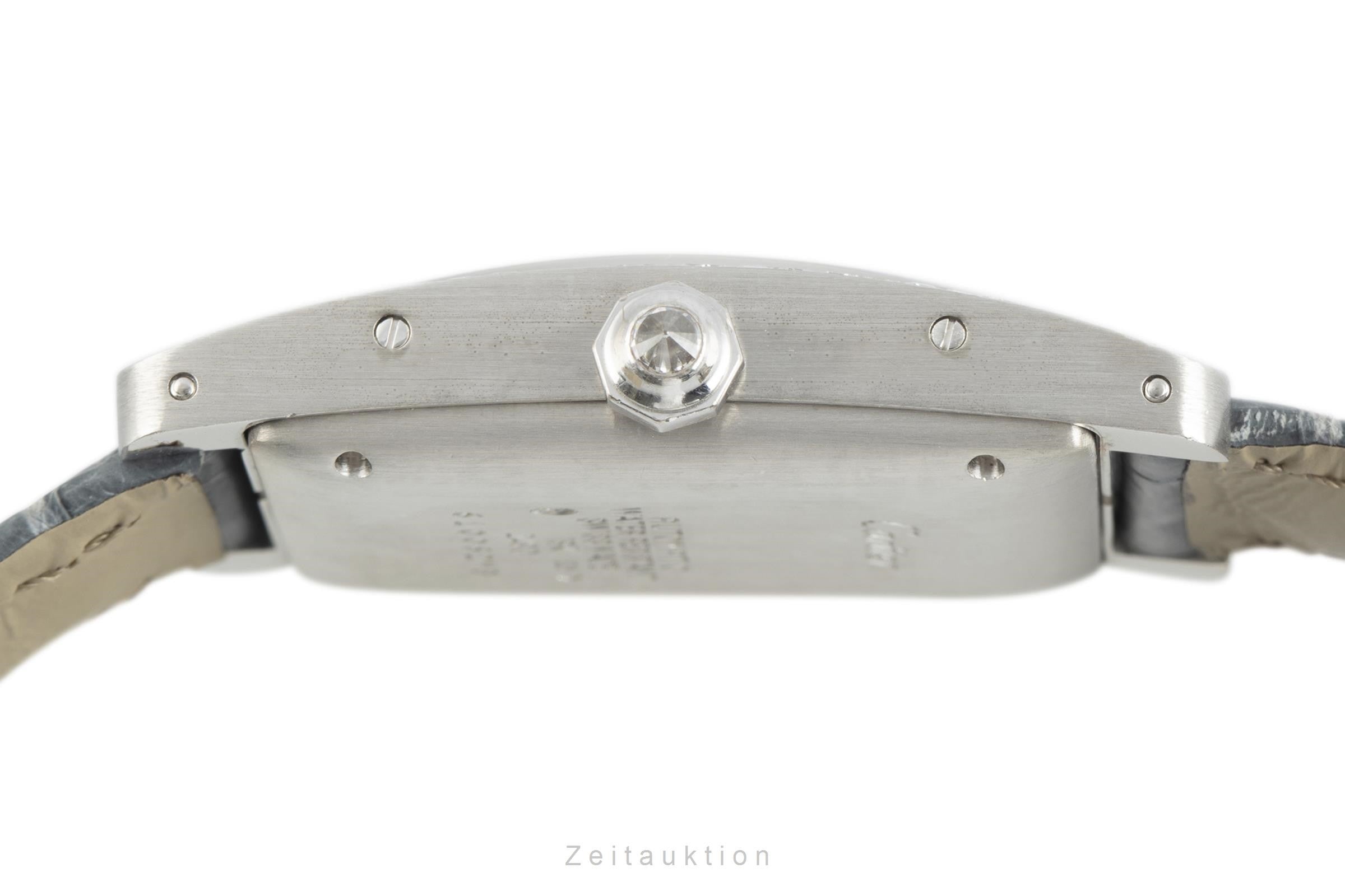 Cartier Tank Américaine oro bianco 18 ct automatismo orologio da donna 2490 LP: 32000EUR  [2108498]