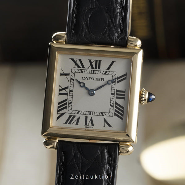 Cartier Tank Obus 18K (0,750) Gelbgold Unisex Gold Ref. 1630 VP: 9250,- € [2108509]