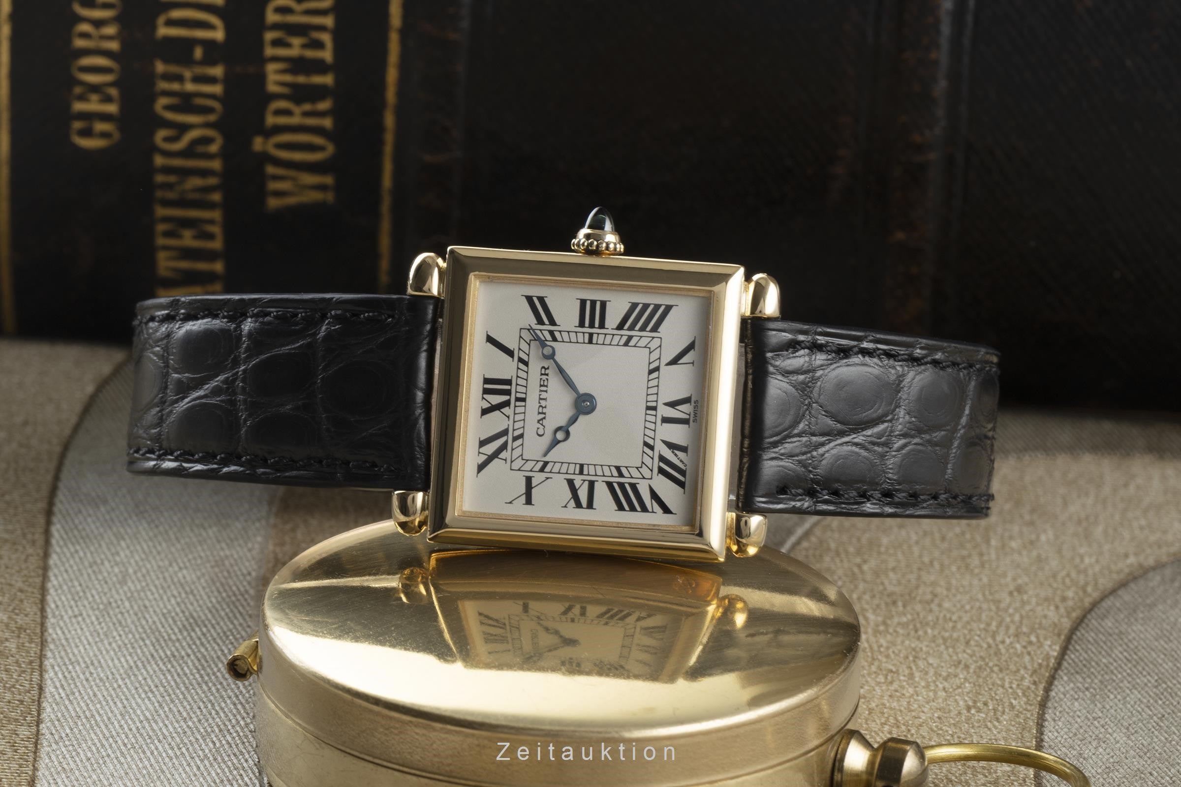 Cartier Tank Obus 18K (0,750) Gelbgold Unisex Gold Ref. 1630 VP: 9250,- € [2108509]