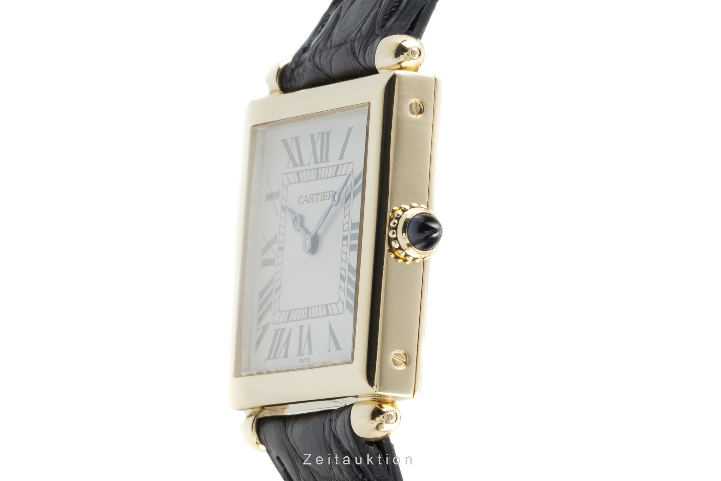 Cartier Tank Obus 18K (0,750) Gelbgold Unisex Gold Ref. 1630 VP: 9250,- € [2108509]