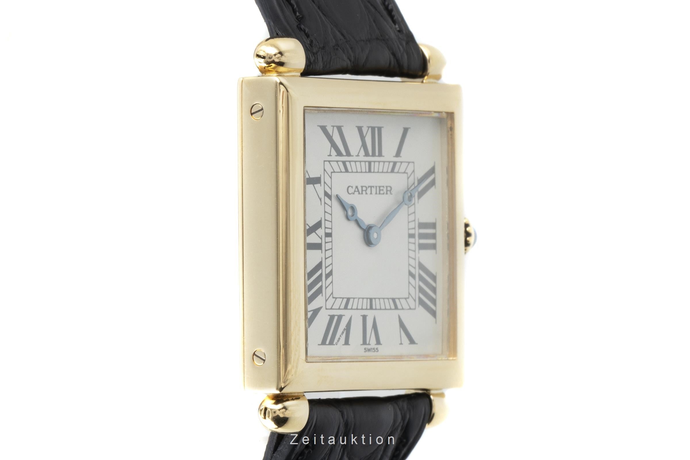 Cartier Tank Obus 18K (0,750) Gelbgold Unisex Gold Ref. 1630 VP: 9250,- € [2108509]