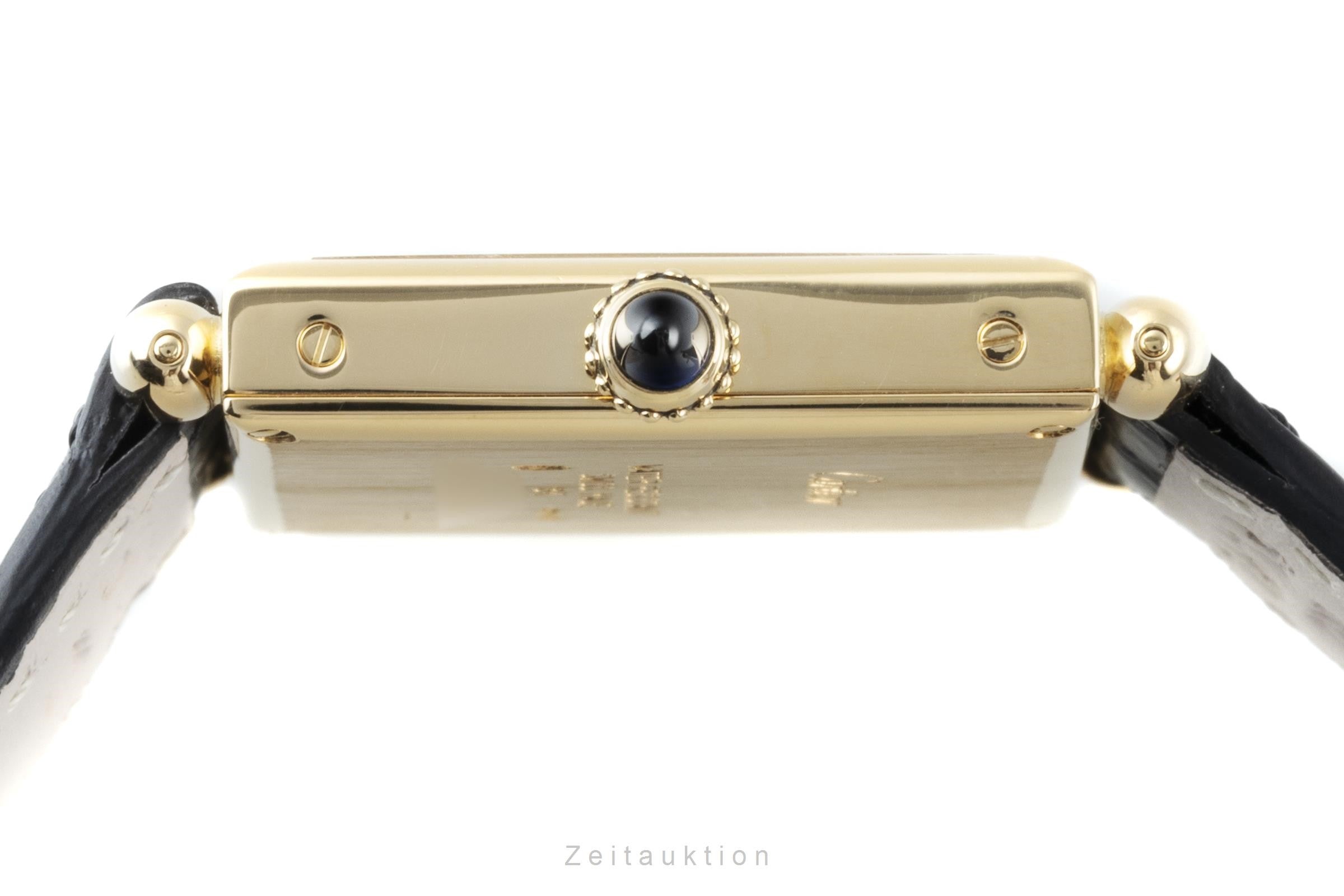 Cartier Tank Obus 18K (0,750) Gelbgold Unisex Gold Ref. 1630 VP: 9250,- € [2108509]
