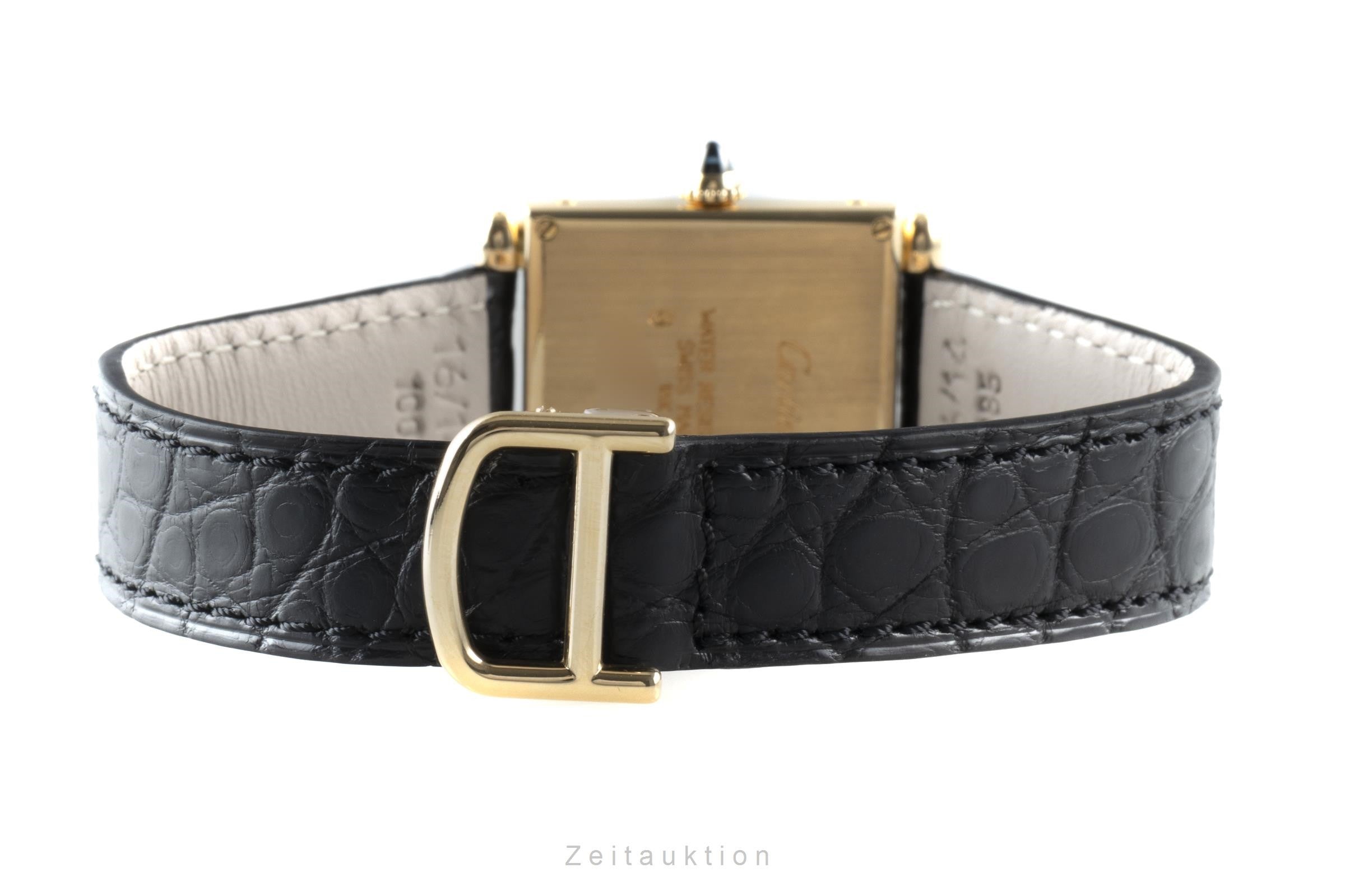 Cartier Tank Obus 18K (0,750) Gelbgold Unisex Gold Ref. 1630 VP: 9250,- € [2108509]