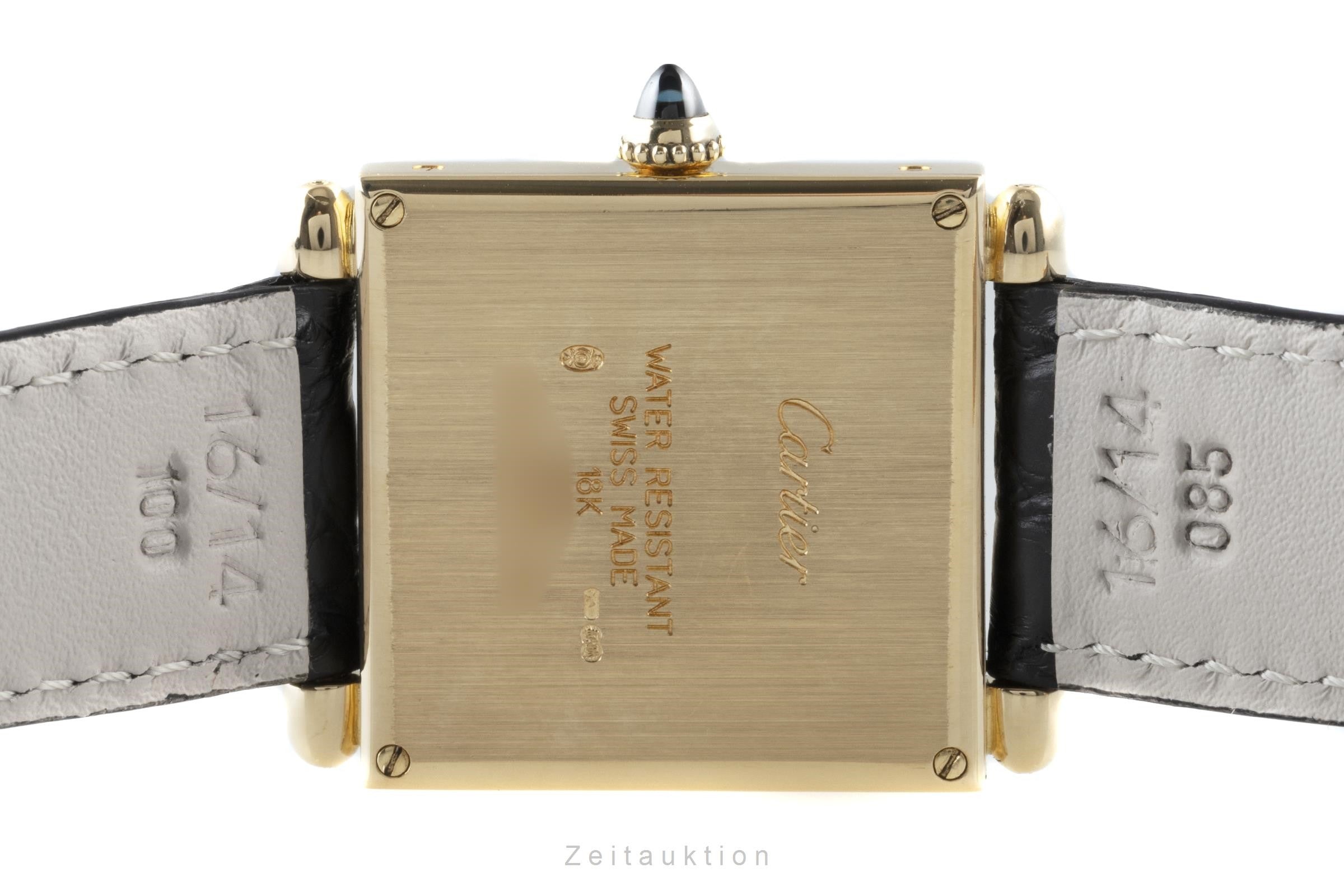 Cartier Tank Obus 18K (0,750) Gelbgold Unisex Gold Ref. 1630 VP: 9250,- € [2108509]