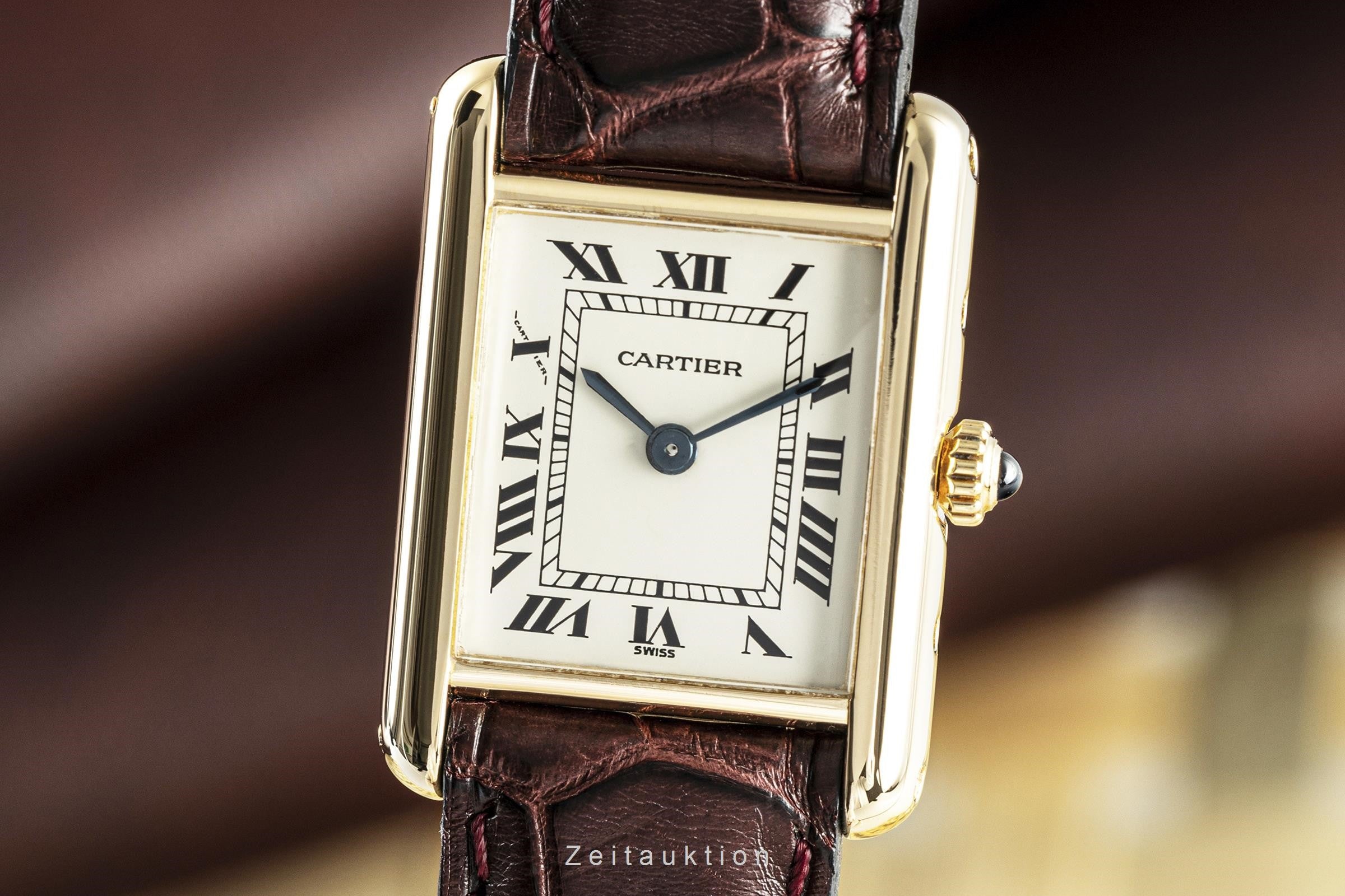Cartier Tank 18 ct gold quartz Kal. 66 Ref. 66001 | 2108516