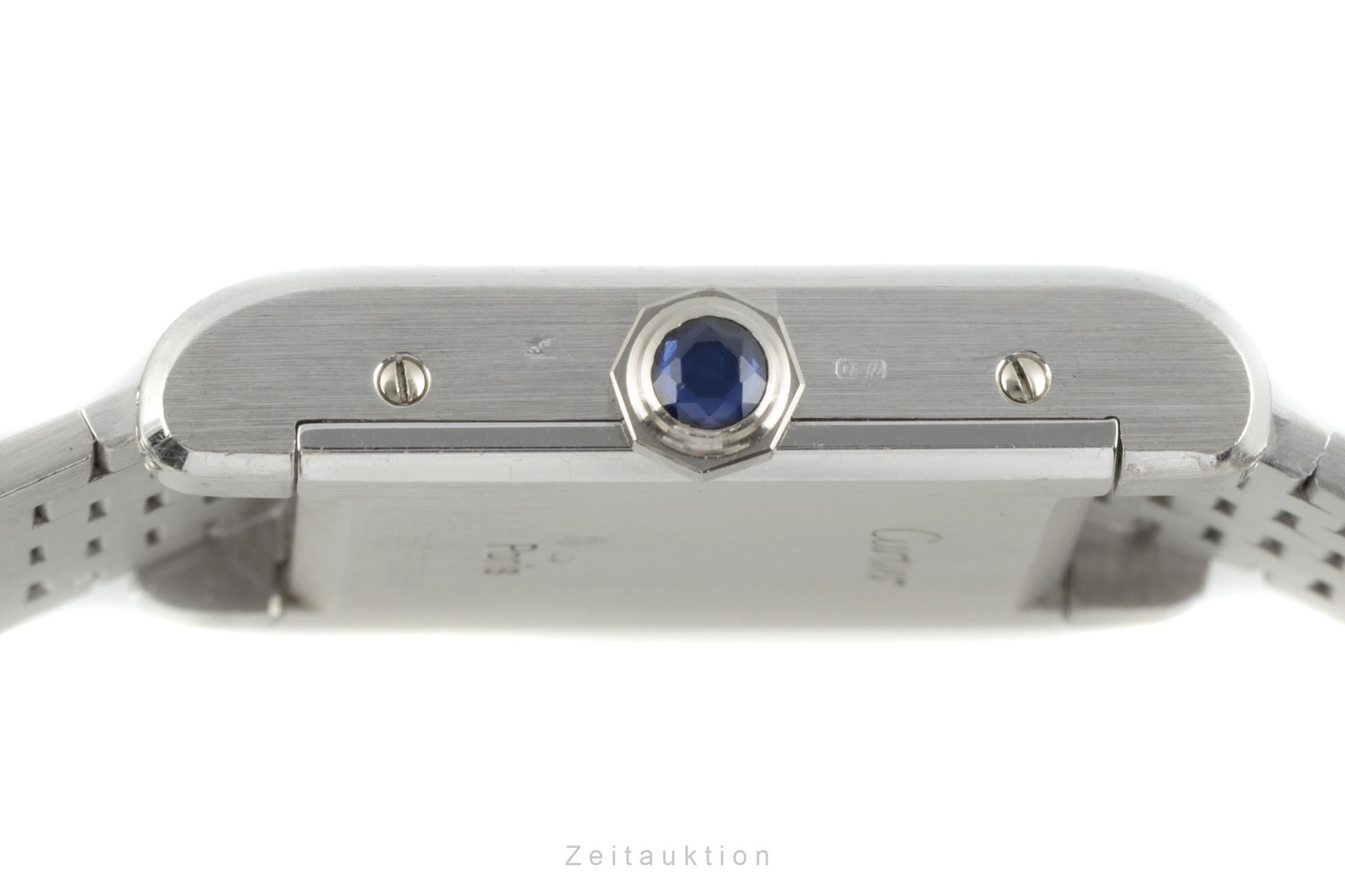 Cartier Tank 18 ct white gold manual winding women's watch 78093  [2108520]