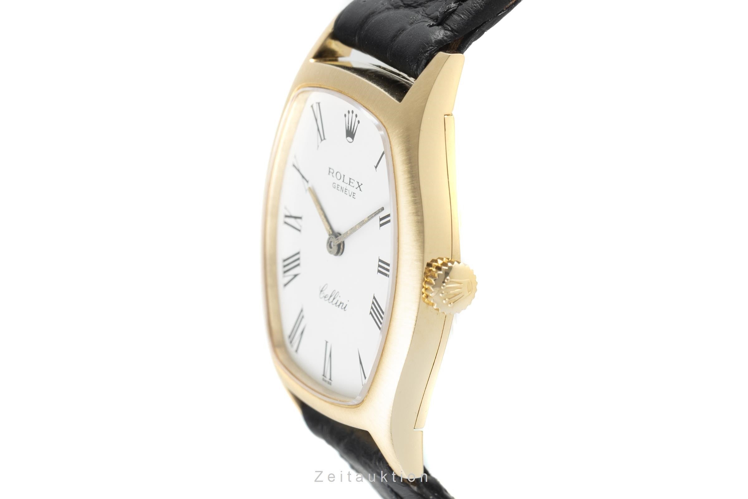 Rolex Cellini oro 18 ct carica manuale orologio da donna 3803 Vintage  [2108622]