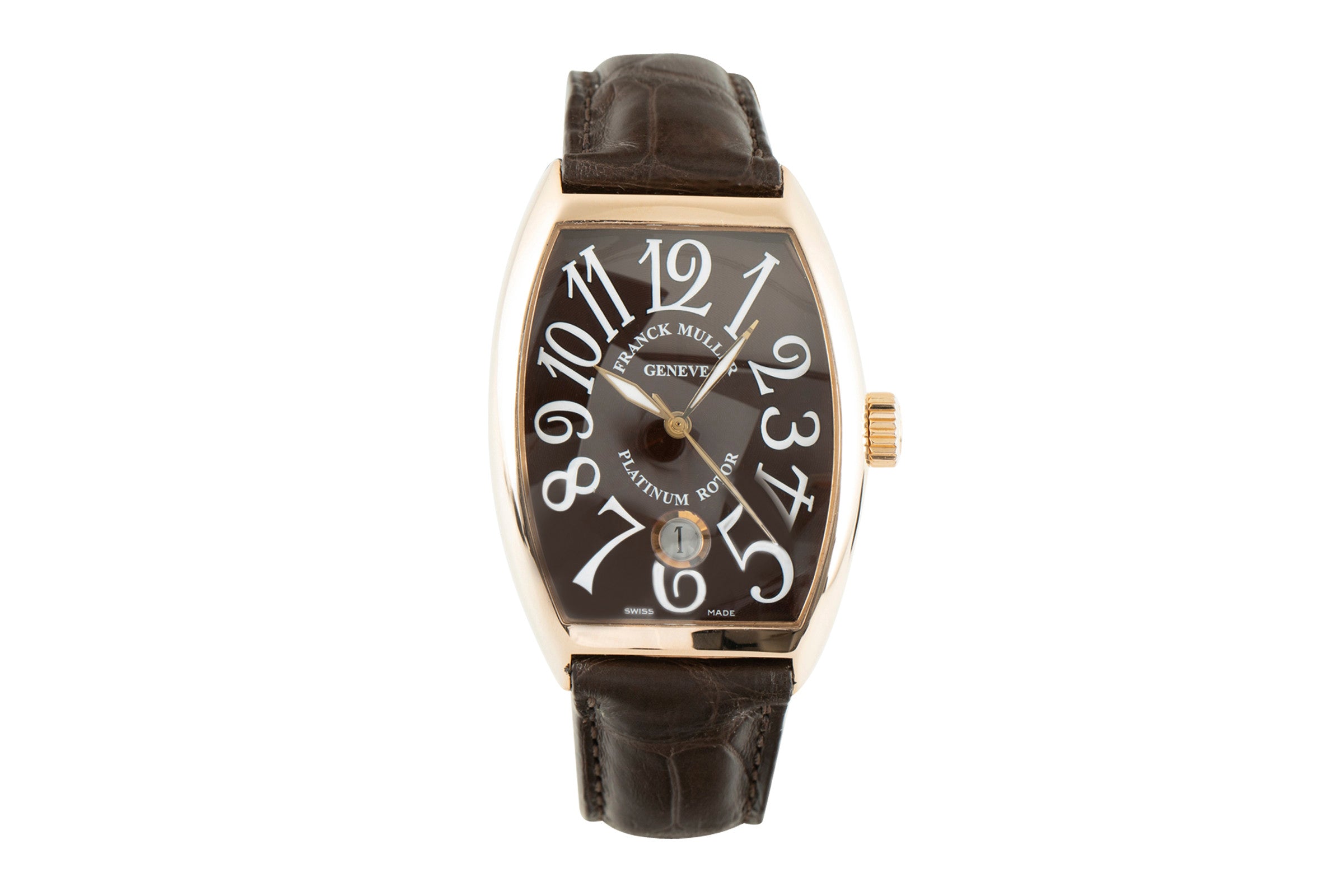 Franck Muller Cintrée Curvex 18K Roségold Automatik Ref. 7851SC DT VP: 19600,-€ [2108627]