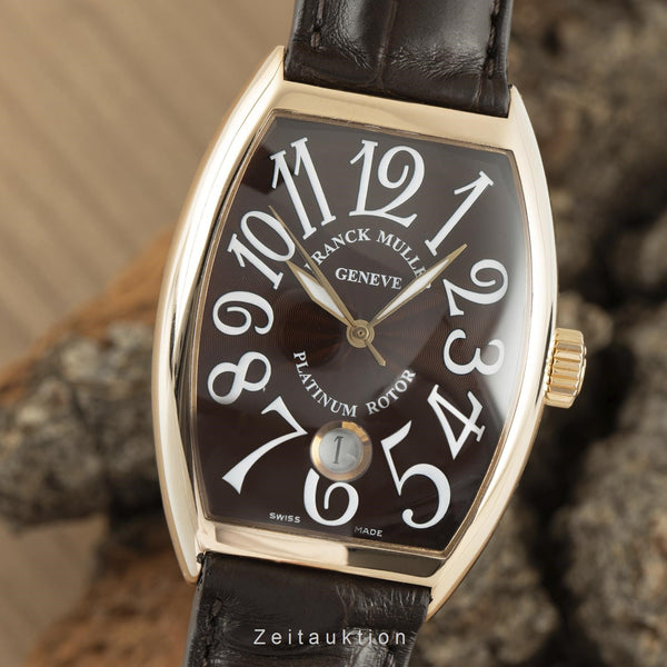 Franck Muller Cintrée Curvex 18K Roségold Automatik Ref. 7851SC DT VP: 19600,-€ [2108627]