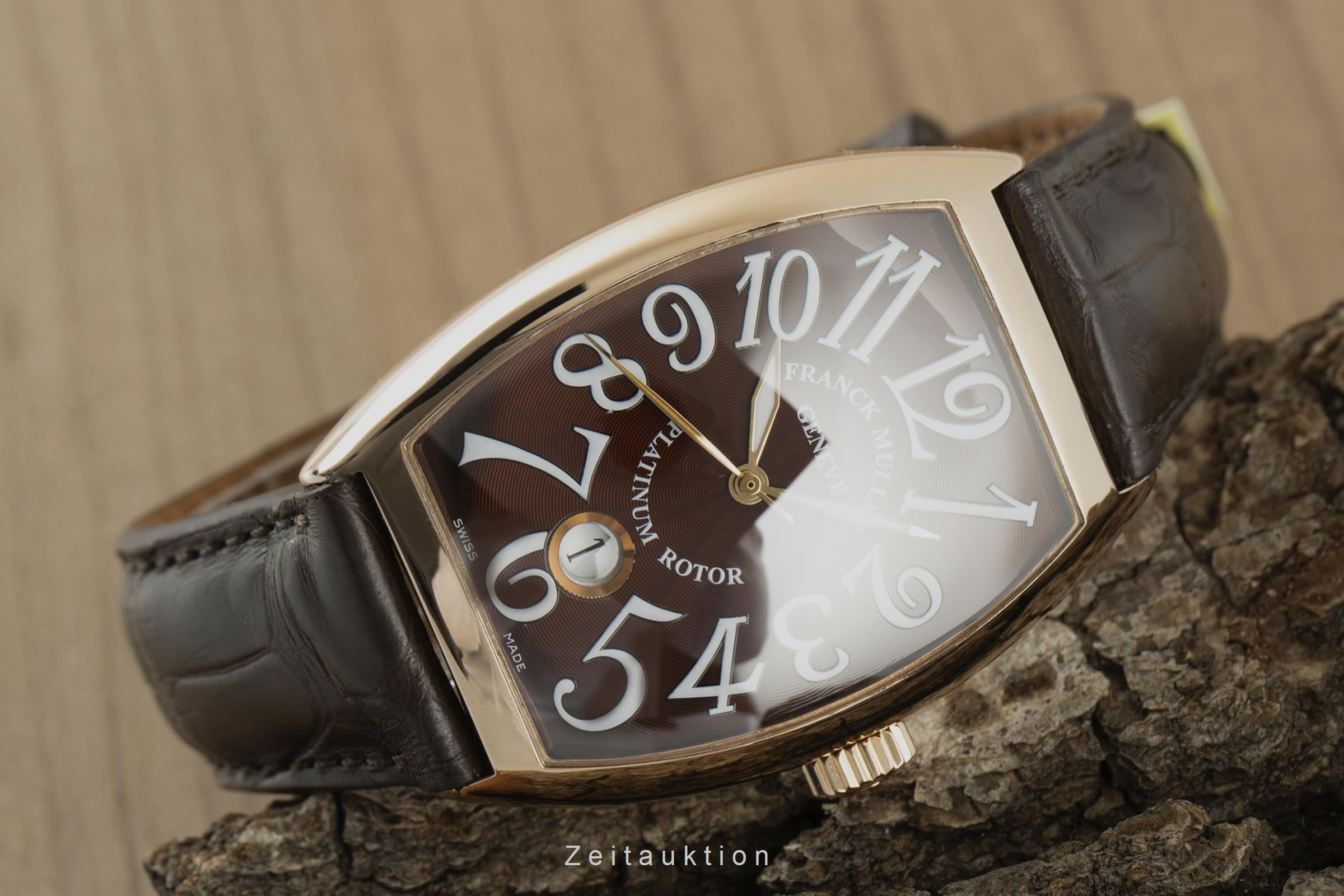 Franck Muller Cintrée Curvex 18K Roségold Automatik Ref. 7851SC DT VP: 19600,-€ [2108627]