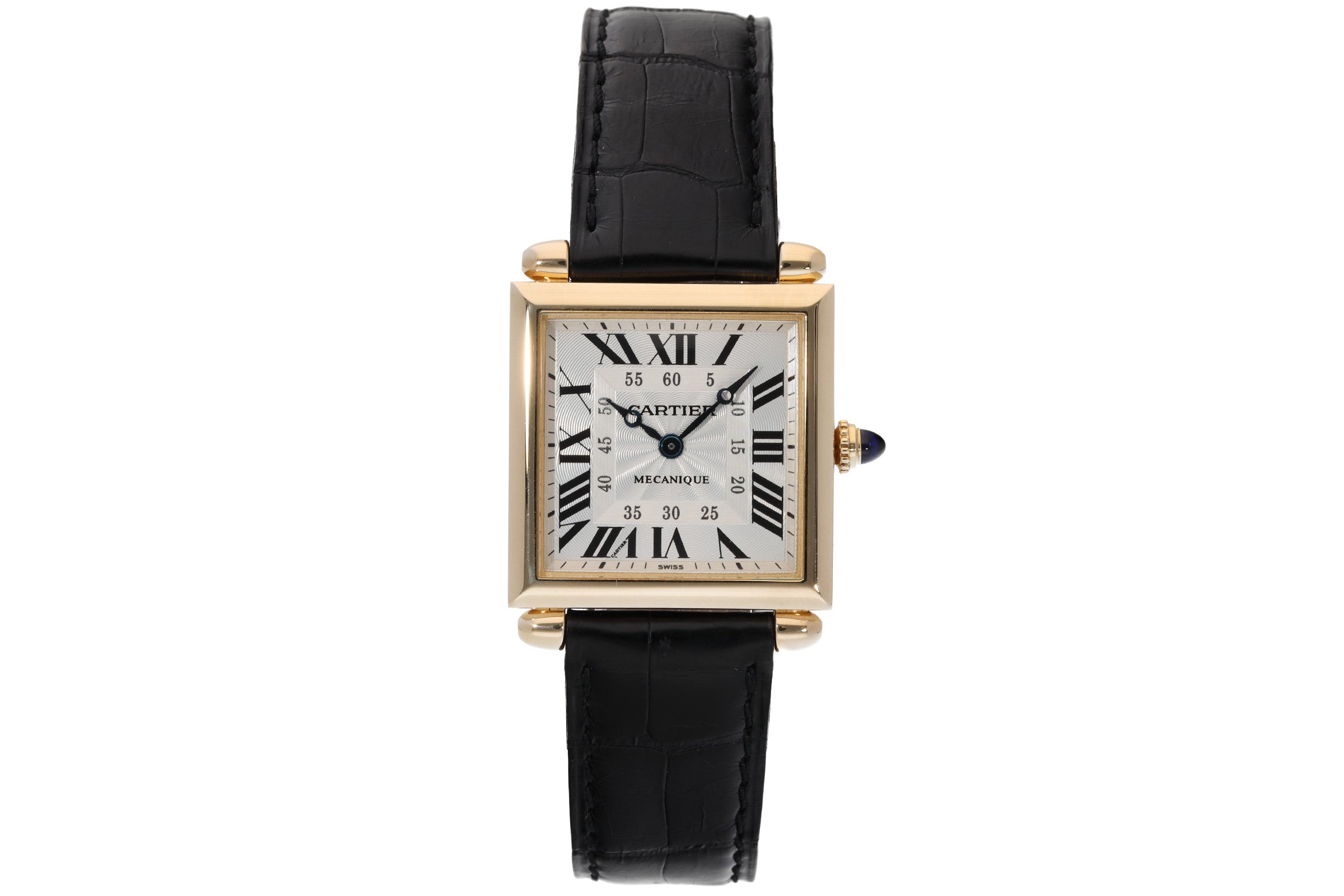 Cartier Tank Obus 18 ct gold manual winding unisex 2380 LP: 13100EUR Limited  [2108632]