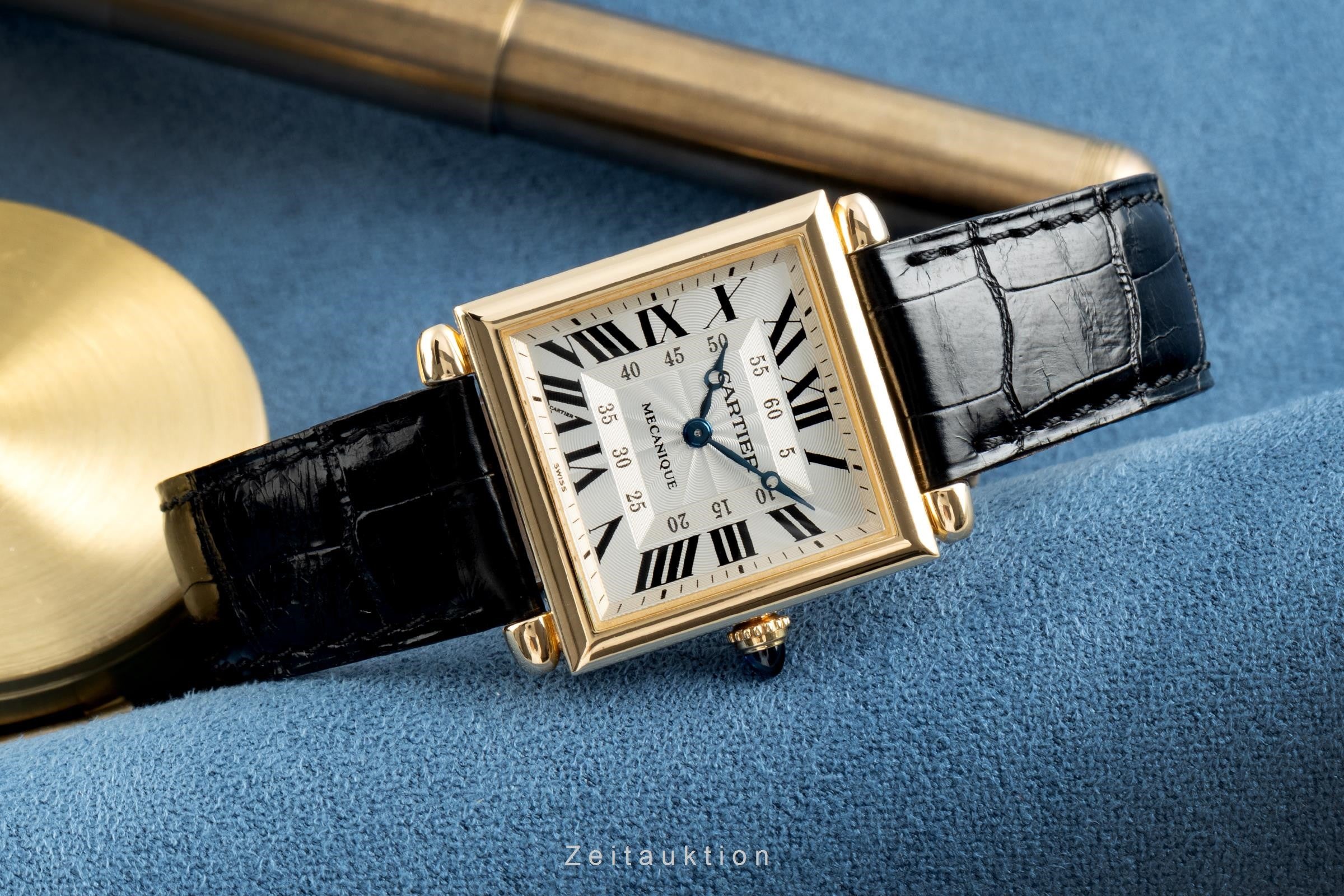 Cartier Tank Obus 18 ct gold manual winding unisex 2380 LP: 13100EUR Limited  [2108632]