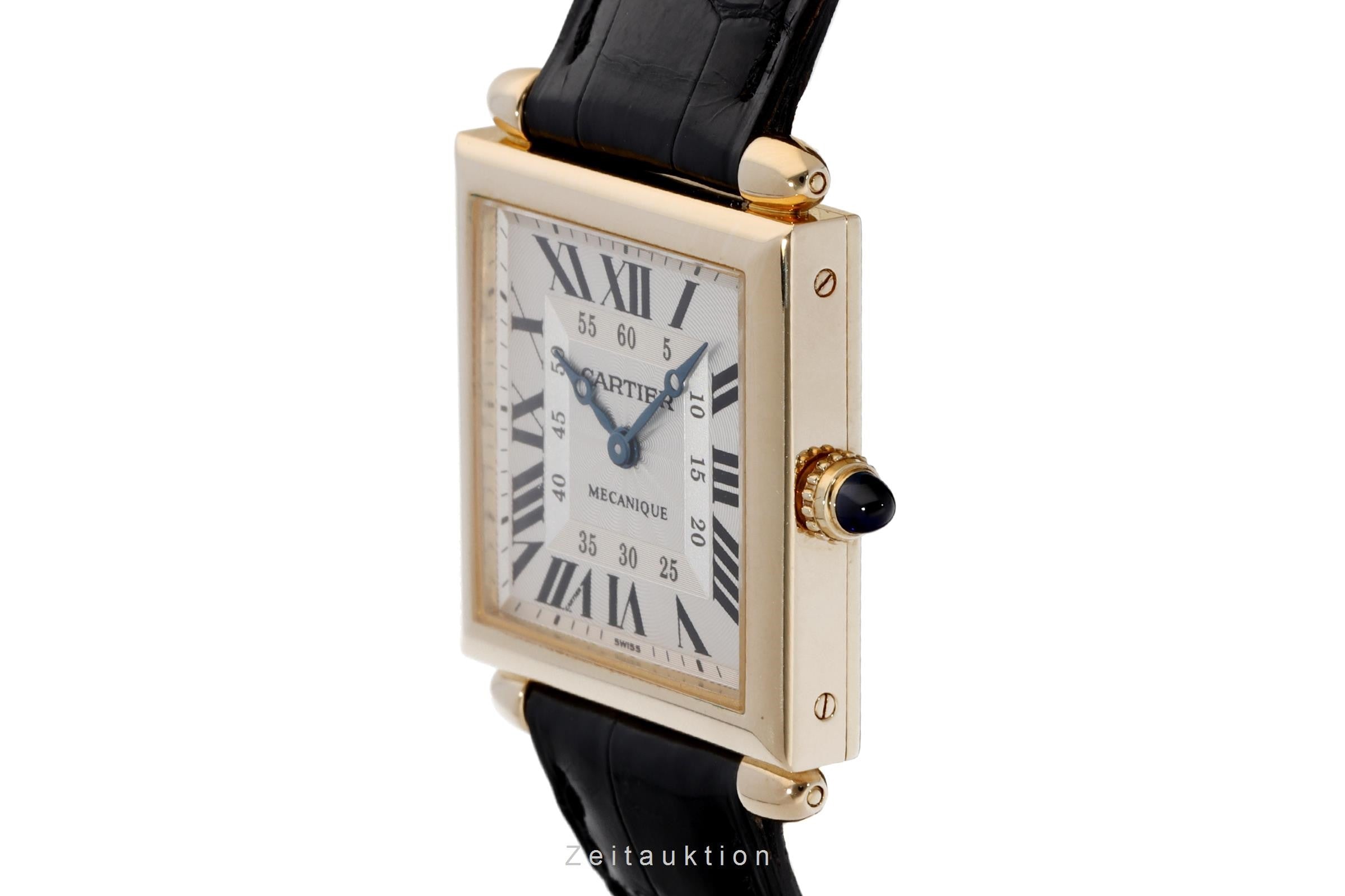 Cartier Tank Obus 18 ct gold manual winding unisex 2380 LP: 13100EUR Limited  [2108632]