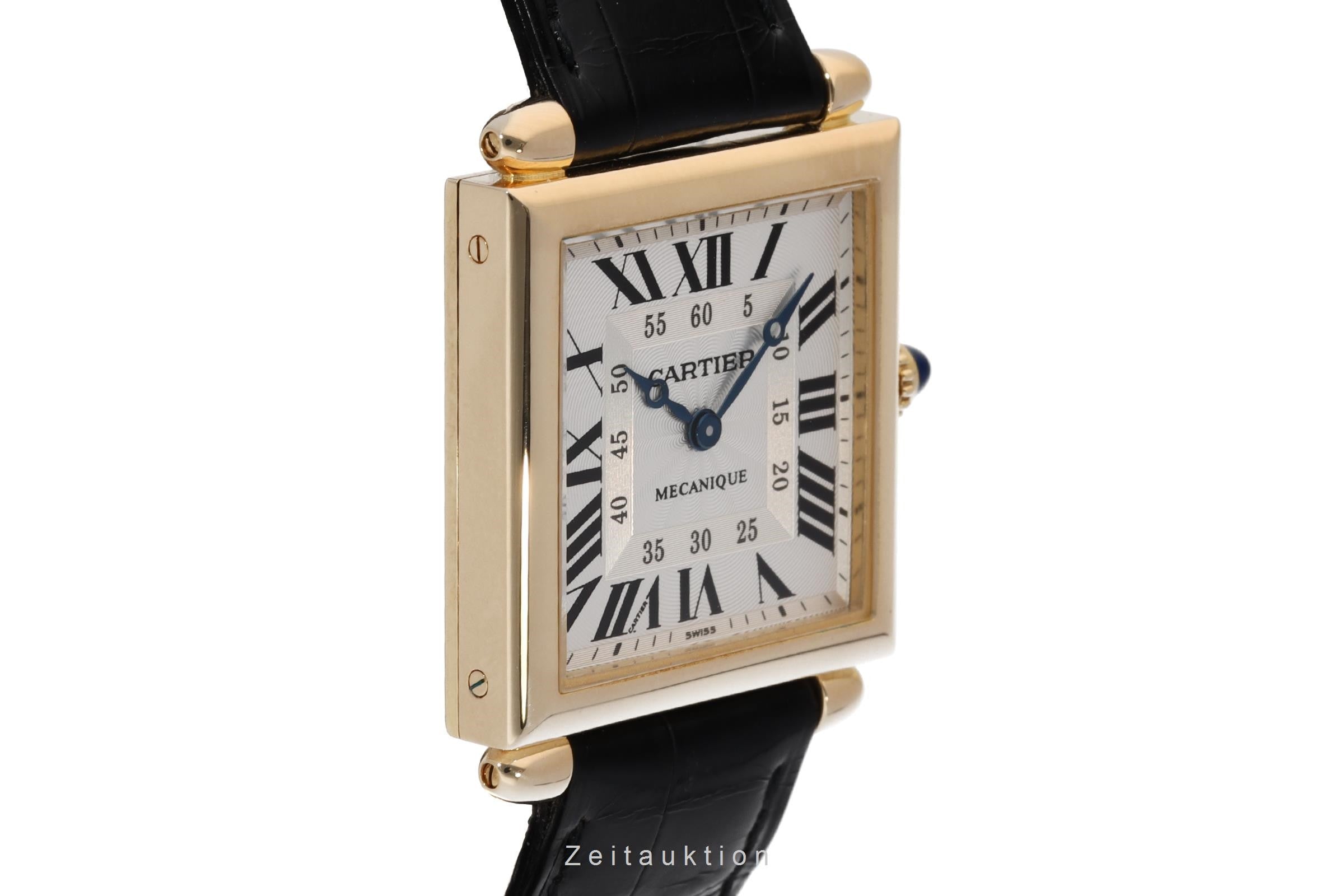 Cartier Tank Obus 18 ct gold manual winding unisex 2380 LP: 13100EUR Limited  [2108632]