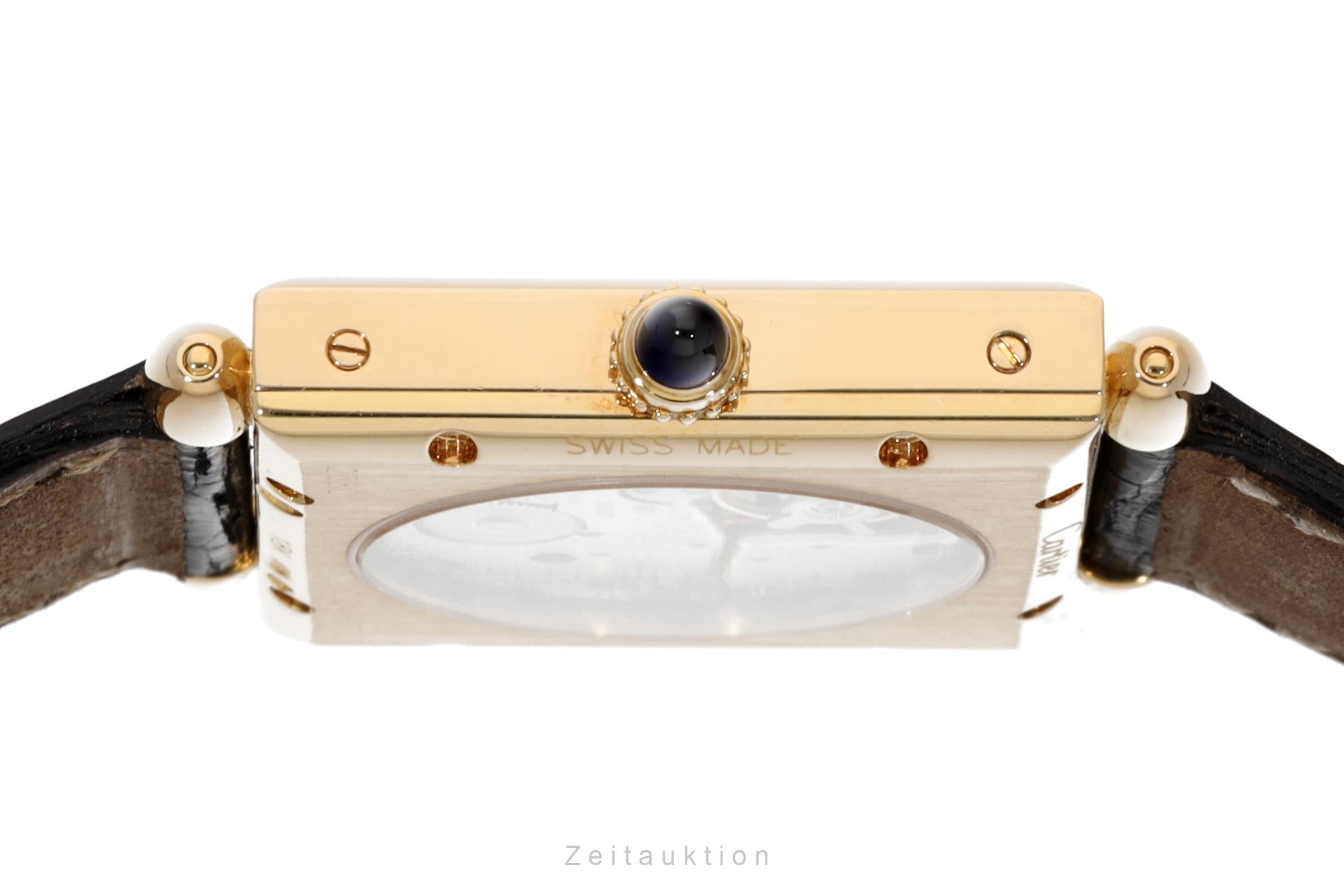 Cartier Tank Obus 18 ct gold manual winding unisex 2380 LP: 13100EUR Limited  [2108632]