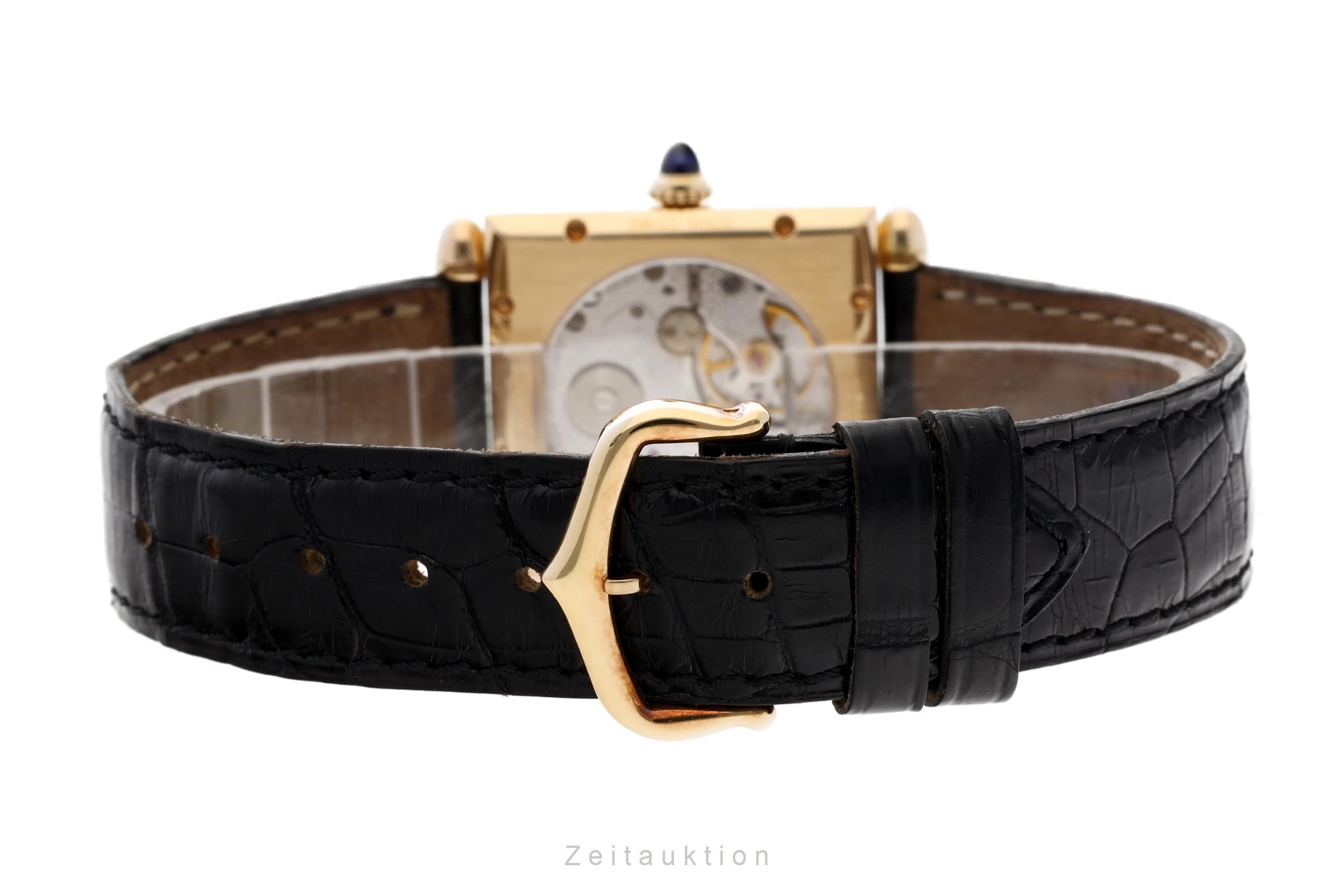 Cartier Tank Obus 18 ct gold manual winding unisex 2380 LP: 13100EUR Limited  [2108632]